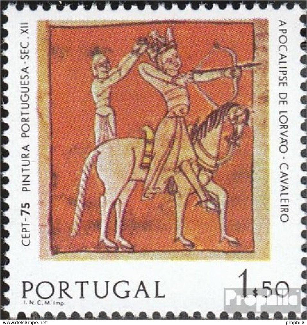 Portugal 1281y Mit Phosphorstreifen Postfrisch 1975 Europa: Gemälde - Neufs