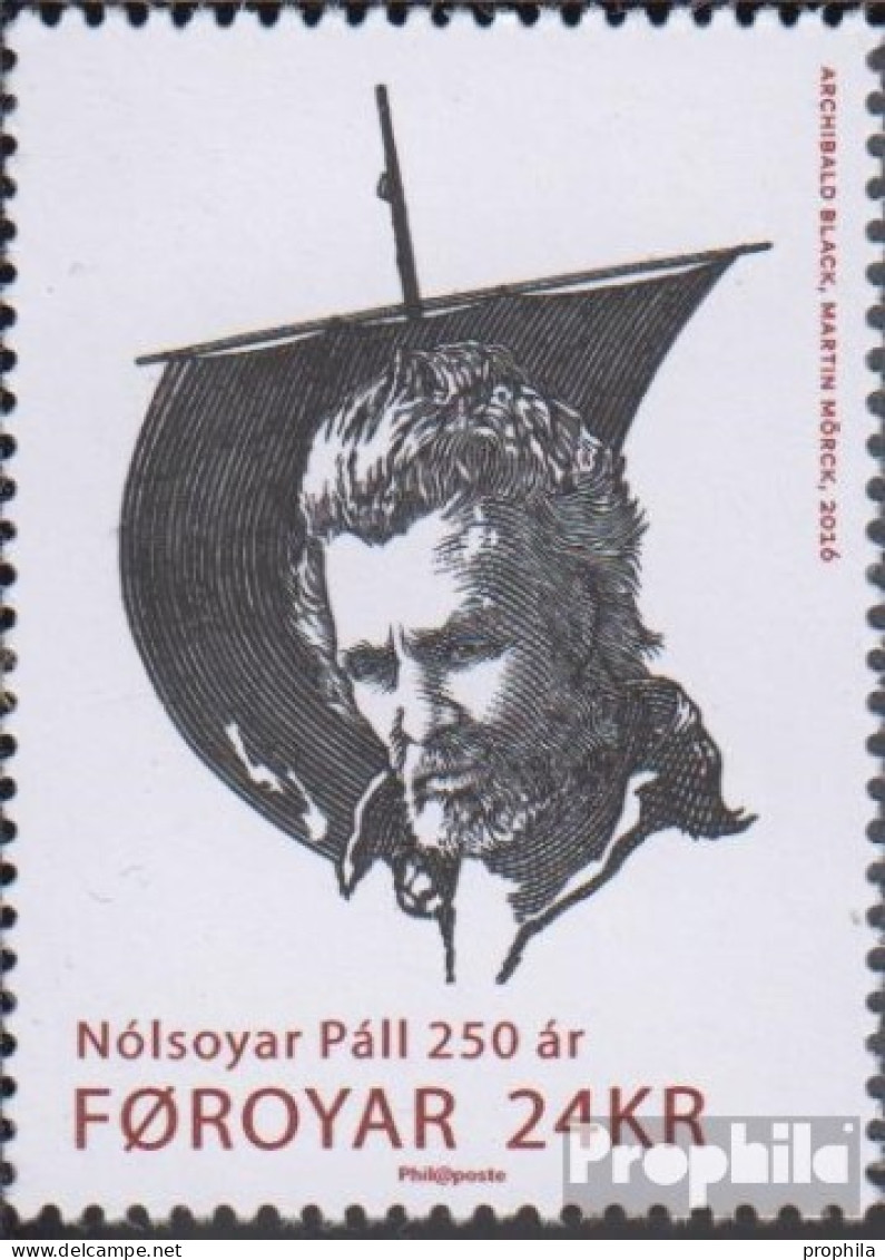 Dänemark - Färöer 857 (kompl.Ausg.) Postfrisch 2016 Pall - Faroe Islands
