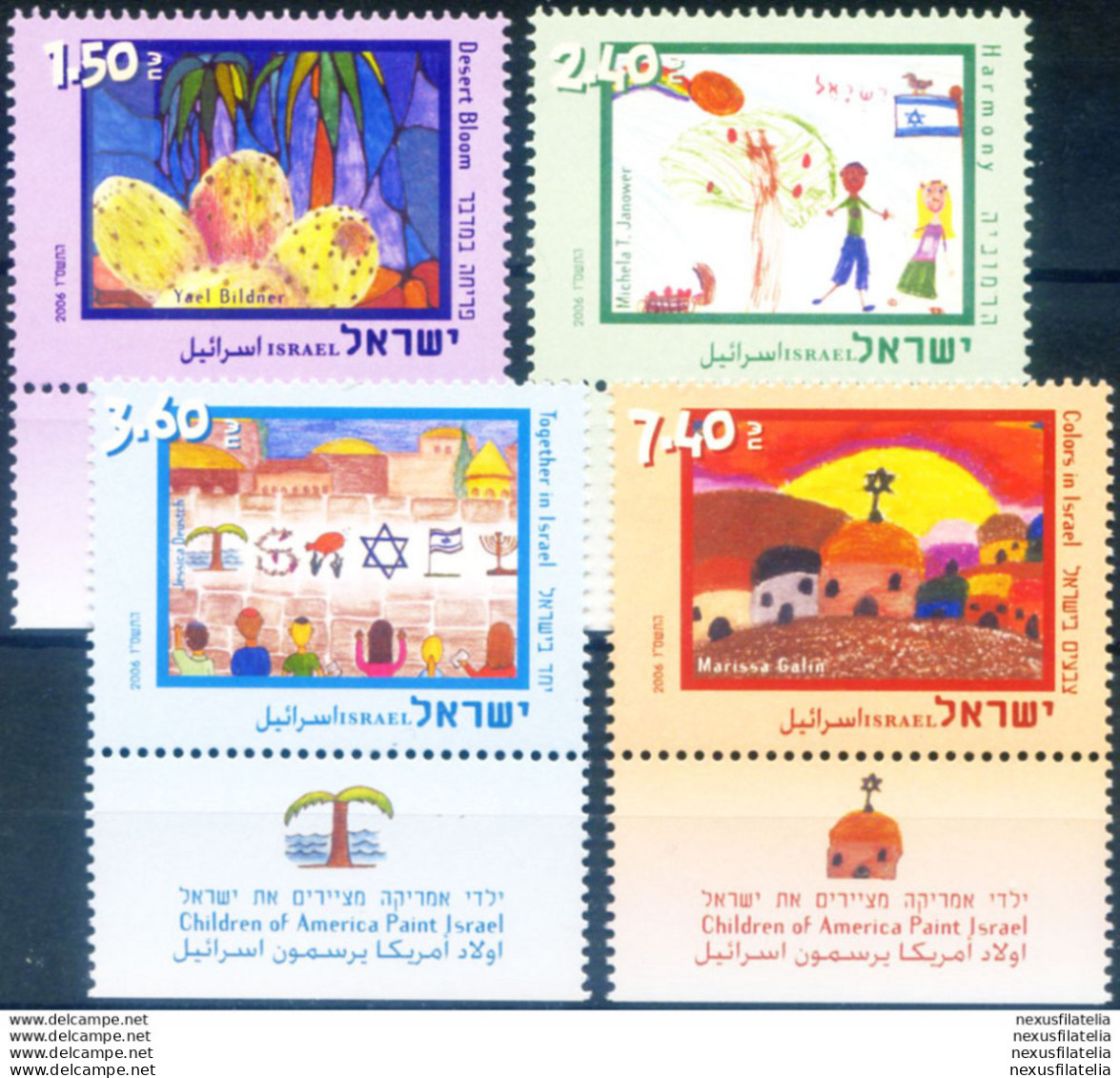 Israele Dipinto Dai Bambini 2006. - Altri & Non Classificati
