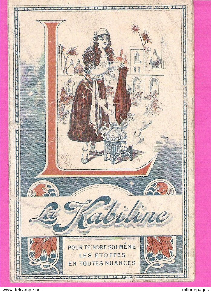 Calendrier 1915 2 Volets Teinture La Kabiline - Kleinformat : 1901-20