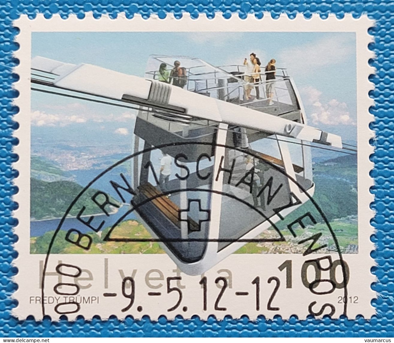 2012 Zu 1433 / Mi 2253 / YT 2176 Téléphérique Obl. - Used Stamps