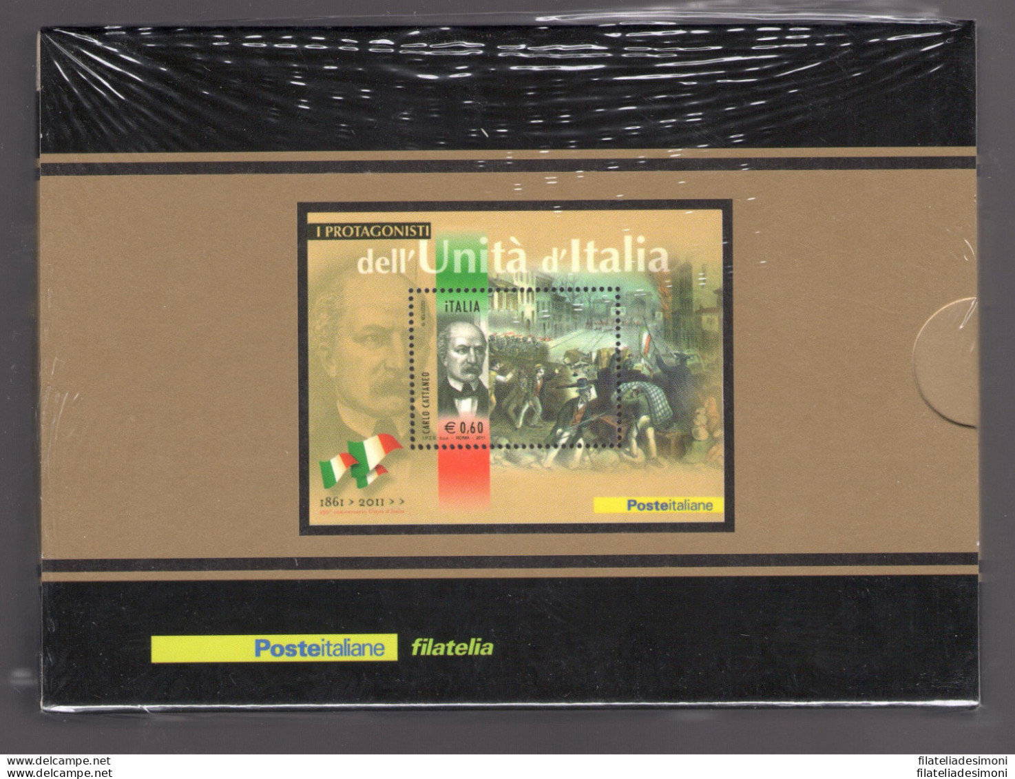2011 Italia, Foglietti Argento 150 Anniversario Unità' Italia 16 Foglietti, La Collezione Completa, MNH** - Blocks & Sheetlets