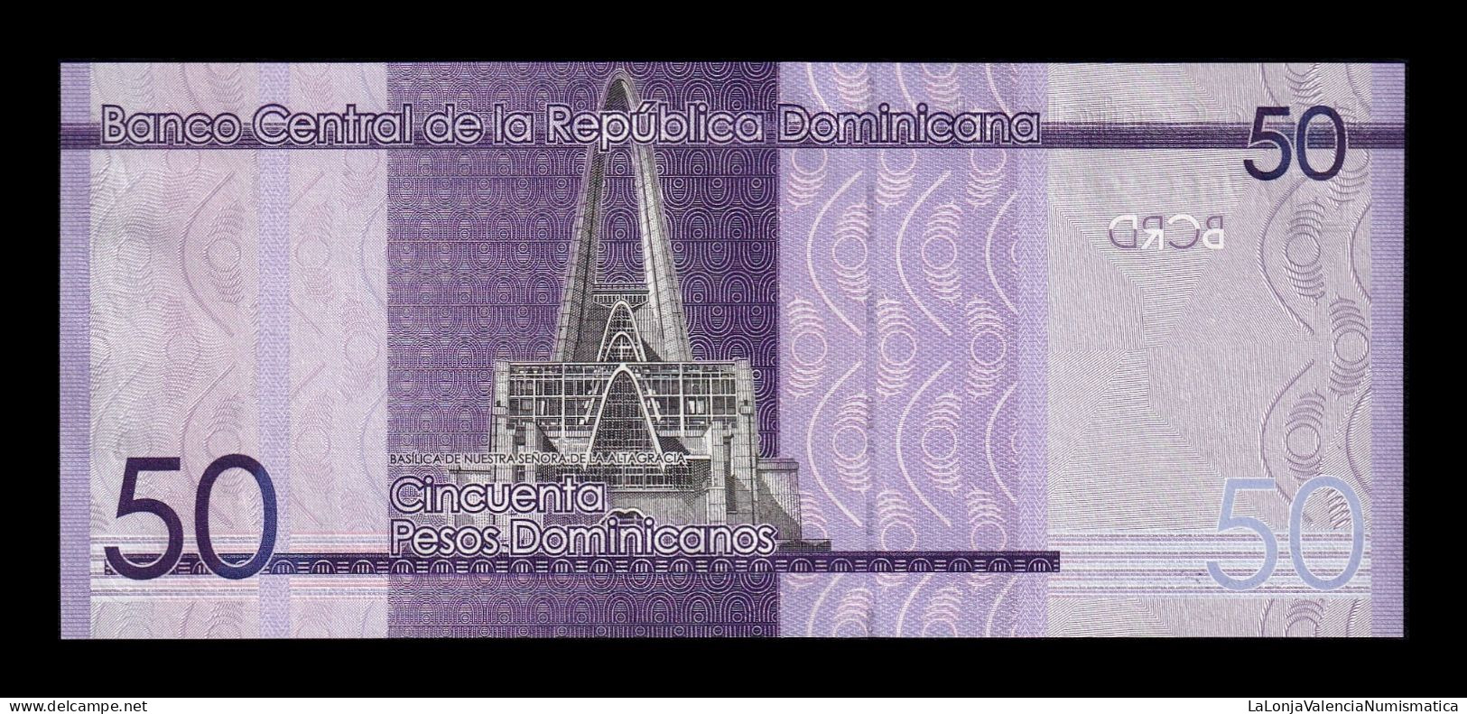 República Dominicana 50 Pesos Dominicanos 2019 Pick 189a Sc Unc - Dominicana