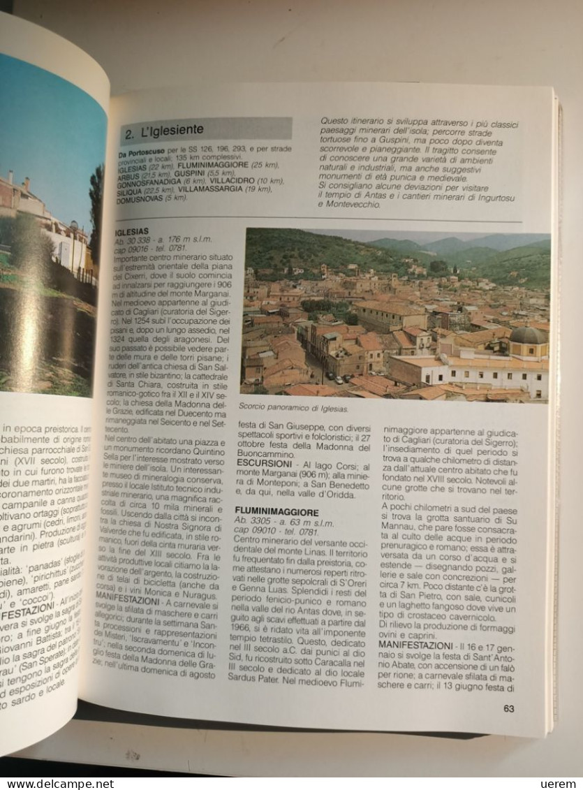 1989 Sardegna Entroterra AA.VV- Guida dell'entroterra sardo Novara, De Agostini 1989