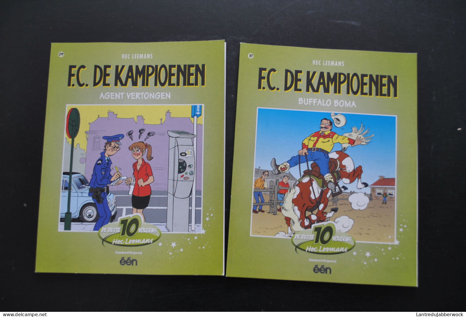 Complete Collectie Van DE BESTE 10 VOLGENS Van F.C. DE KAMPIOENEN HEC LEEMANS Deel 1 2 3 4 5 6 7 8 9 10 - Other & Unclassified