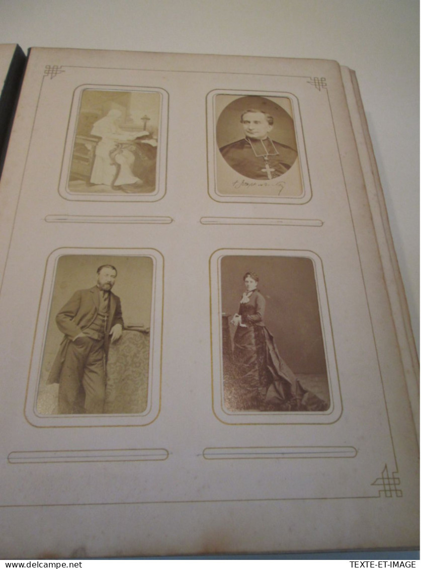 Fort Album Photo In-4 De 144 Photographies [circa 1870-1890] Divers Formats - Albumes & Colecciones