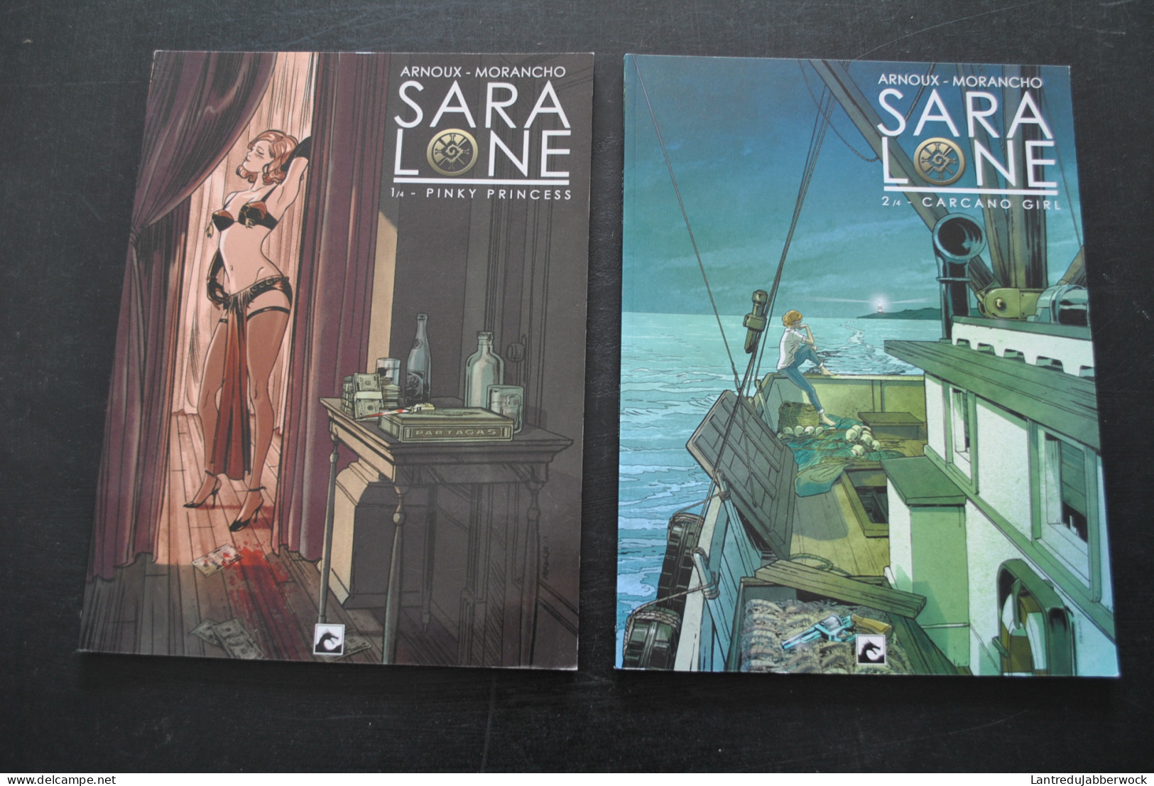 Arnoux Morancho Sara Lone Deel 1 Pinky Princess & 2 Carcano Girl Dark Dragon Books - Other & Unclassified