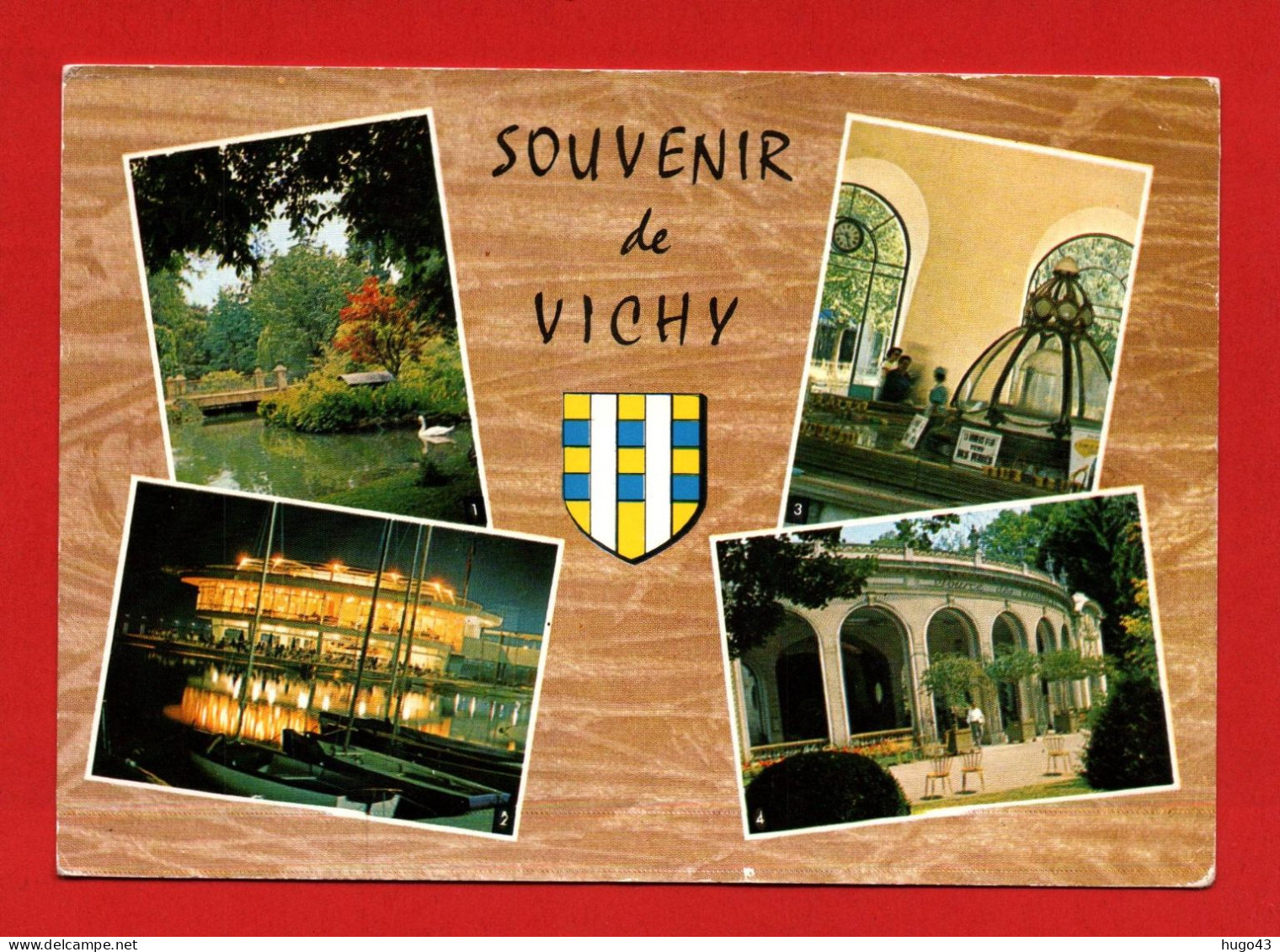 (RECTO / VERSO) VICHY EN 1973 - MULTIVUES - CPSM GF - Vichy