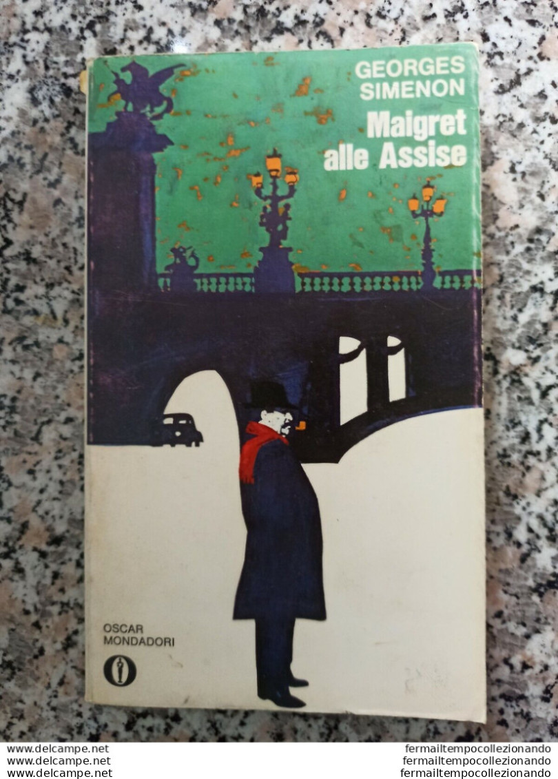 Ba Libro Georges Simeon Maigret Alle Assise Gli Oscar Mondadori 1977 - Autres & Non Classés