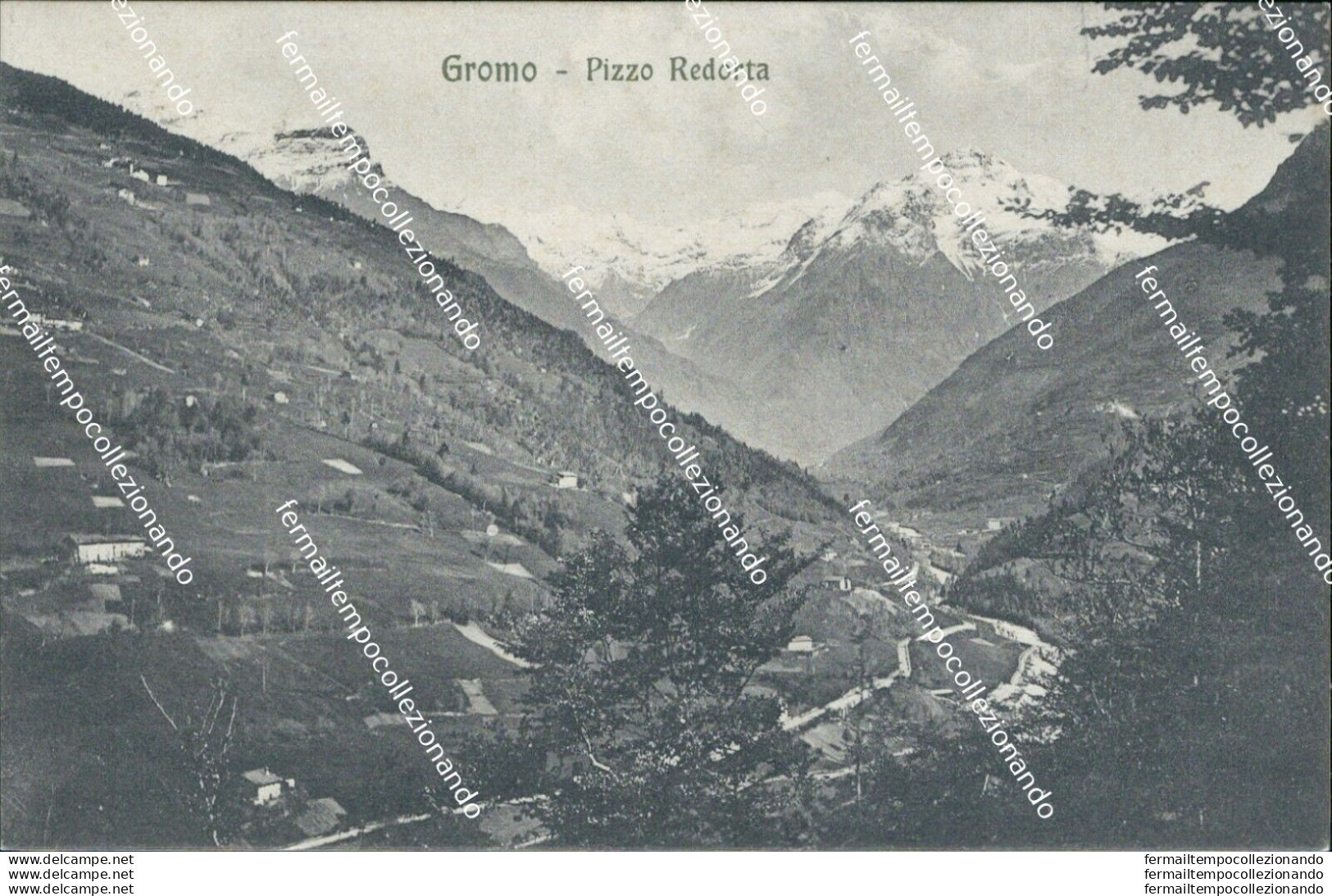 Bs301 Cartolina Gromo Pizzo Redorta  Provincia Di Bergamo   Lombardia - Bergamo