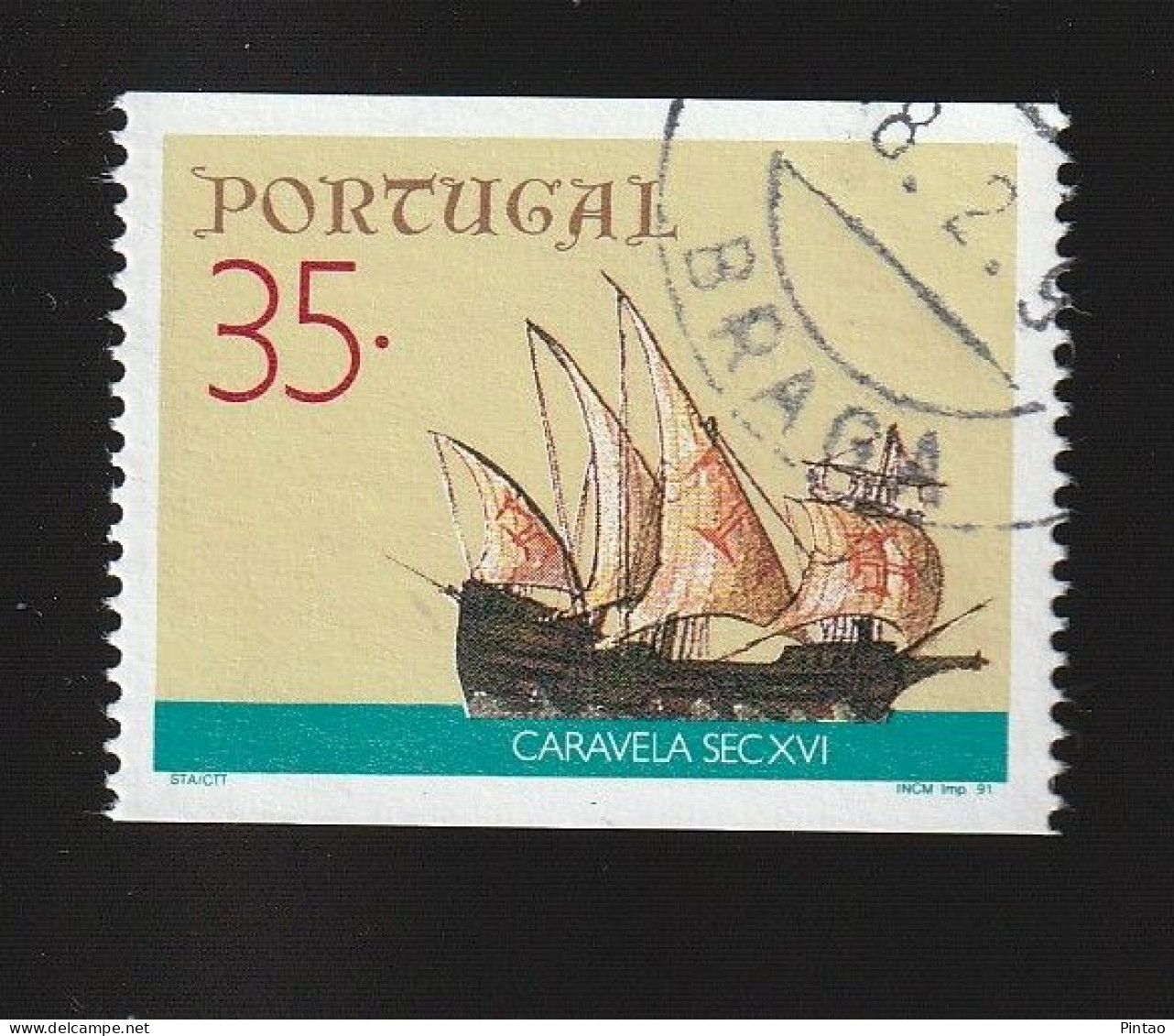 PTS14829- PORTUGAL 1991 Nº 2003a - USD - Usado