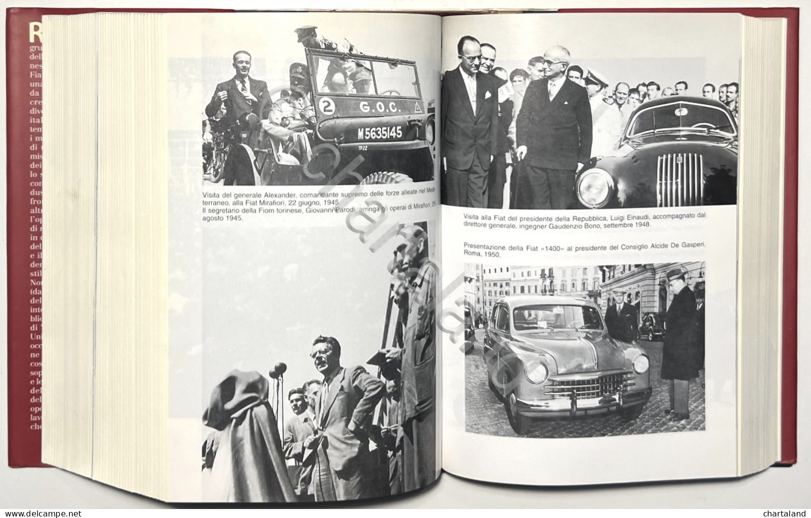 V. Castronovo - FIAT 1899-1999 - Un Secolo Di Storia Italiana - Ed. 1999 - Sonstige & Ohne Zuordnung