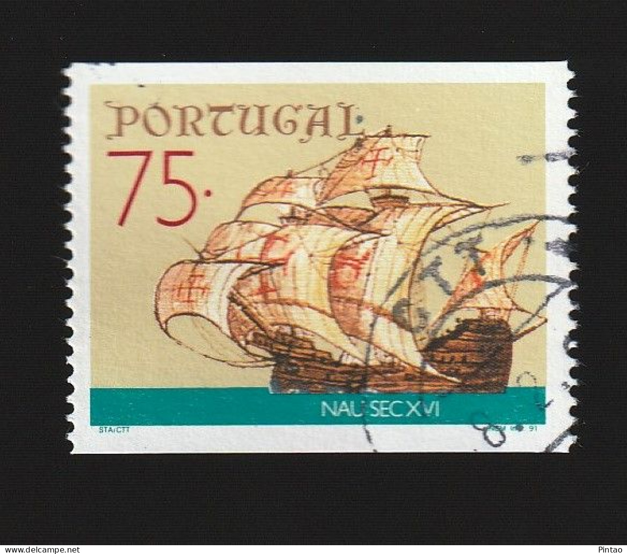 PTS14830- PORTUGAL 1991 Nº 2004a - USD - Oblitérés