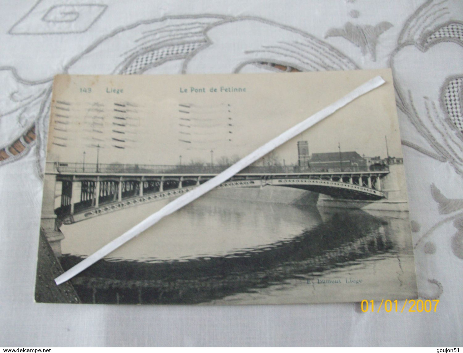 LIEGE:  Le Pont De Fetinne - Other & Unclassified