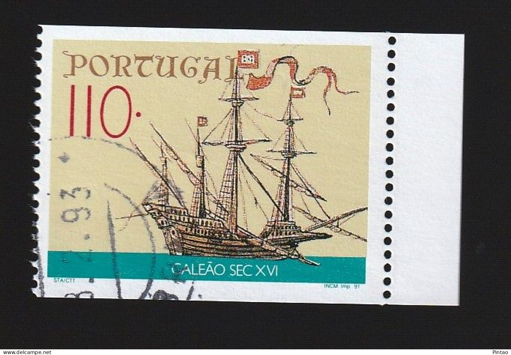 PTS14832- PORTUGAL 1991 Nº 2006a - USD - Oblitérés