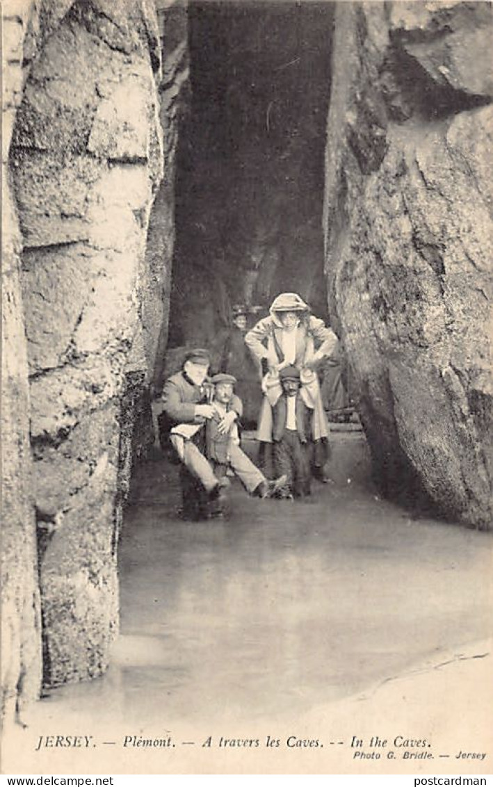 Jersey - Plemont - In The Caves - Publ. Levy L.L. Photo G. Bridle - Plemont