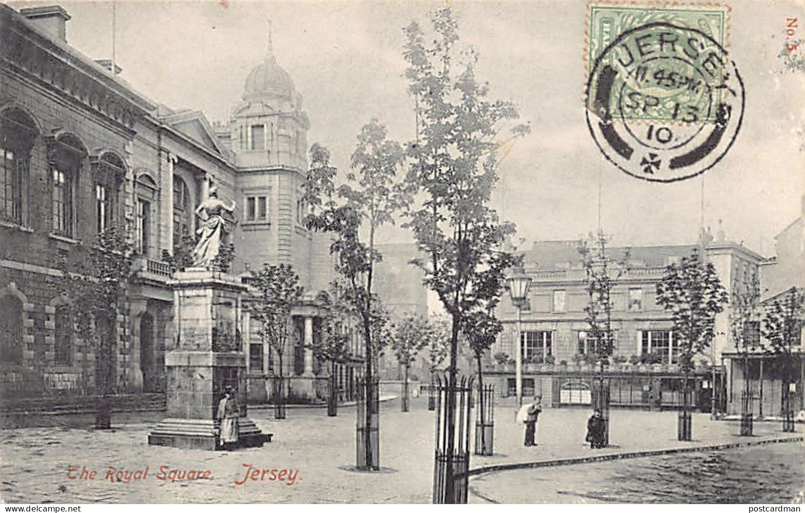 Jersey - SAINT-HELIER - The Royal Square - Publ. Albert Smith 5 - St. Helier