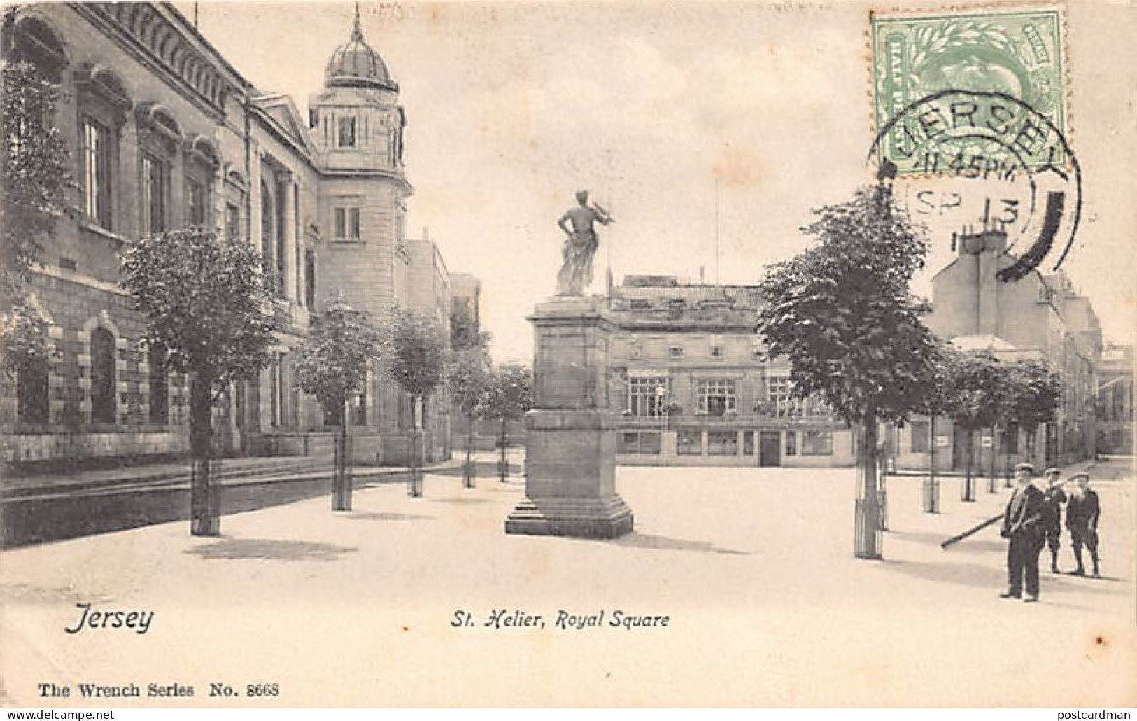 Jersey - SAINT-HELIER - Royal Square - Publ. The Wrench Series 8608  - St. Helier