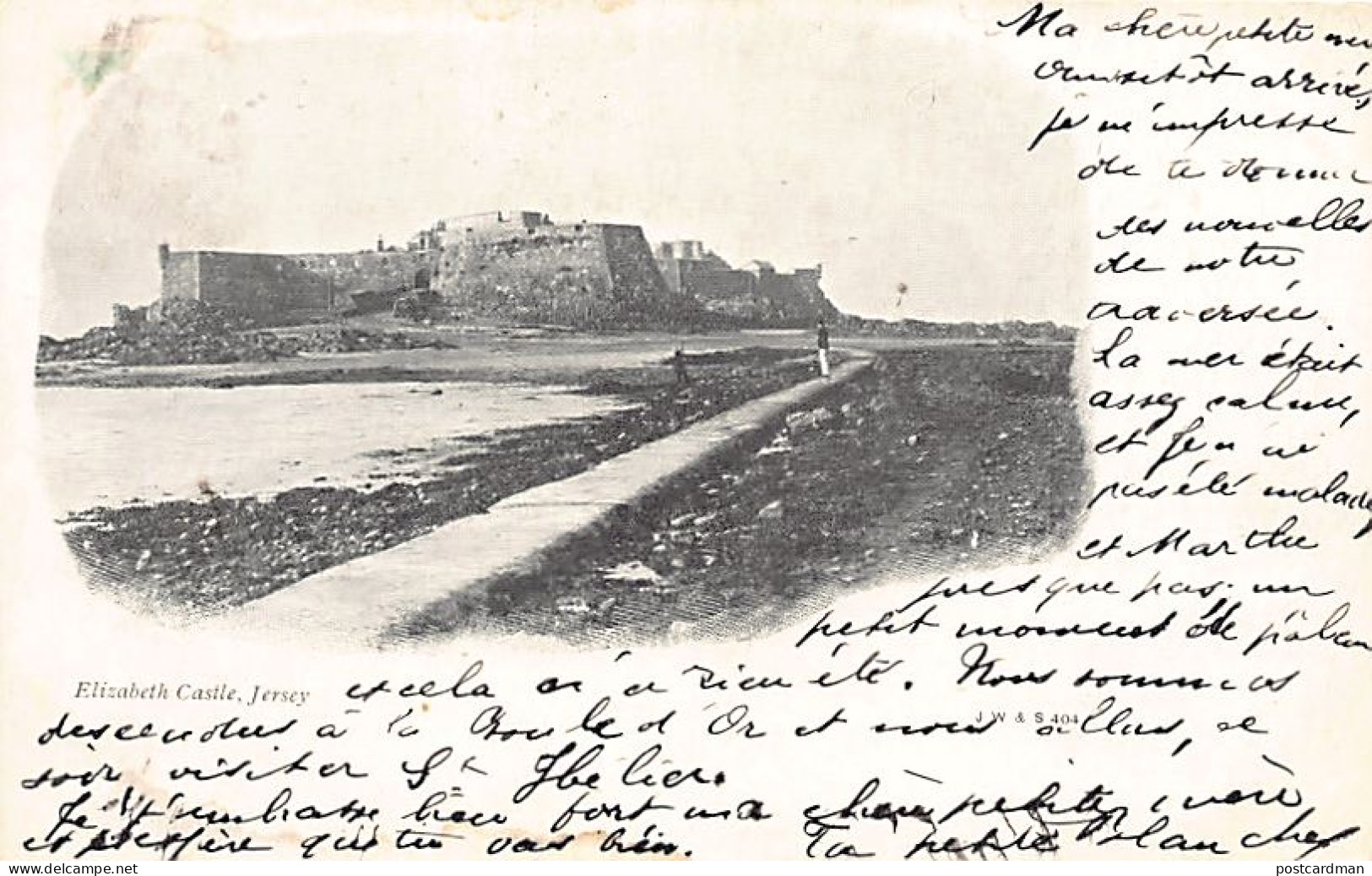 Jersey - Elizabeth Castle - Publ. J.W. & S. 404 - Other & Unclassified