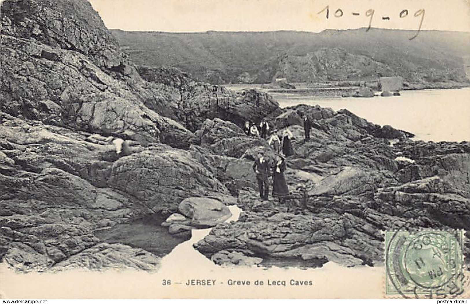 Jersey - Grêve De Lecq Caves - Publ. Unknwon 36 - Autres & Non Classés