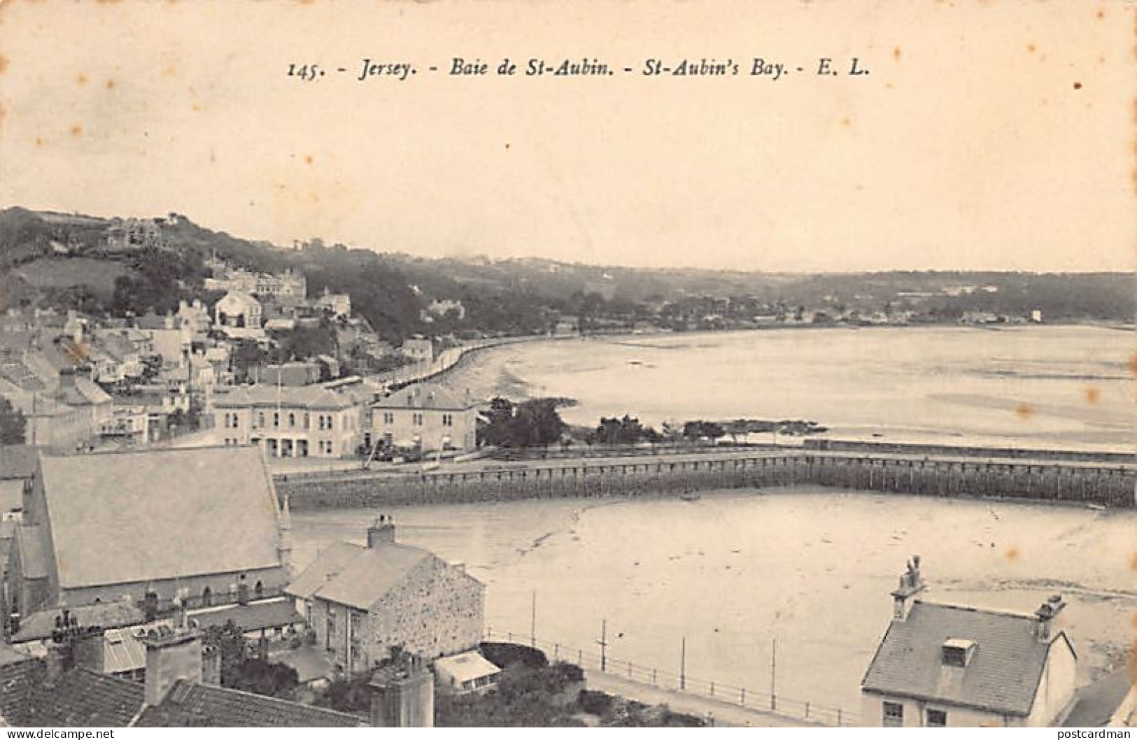 Jersey - St. Aubin's Bay - Publ. E. L. 145 - Autres & Non Classés