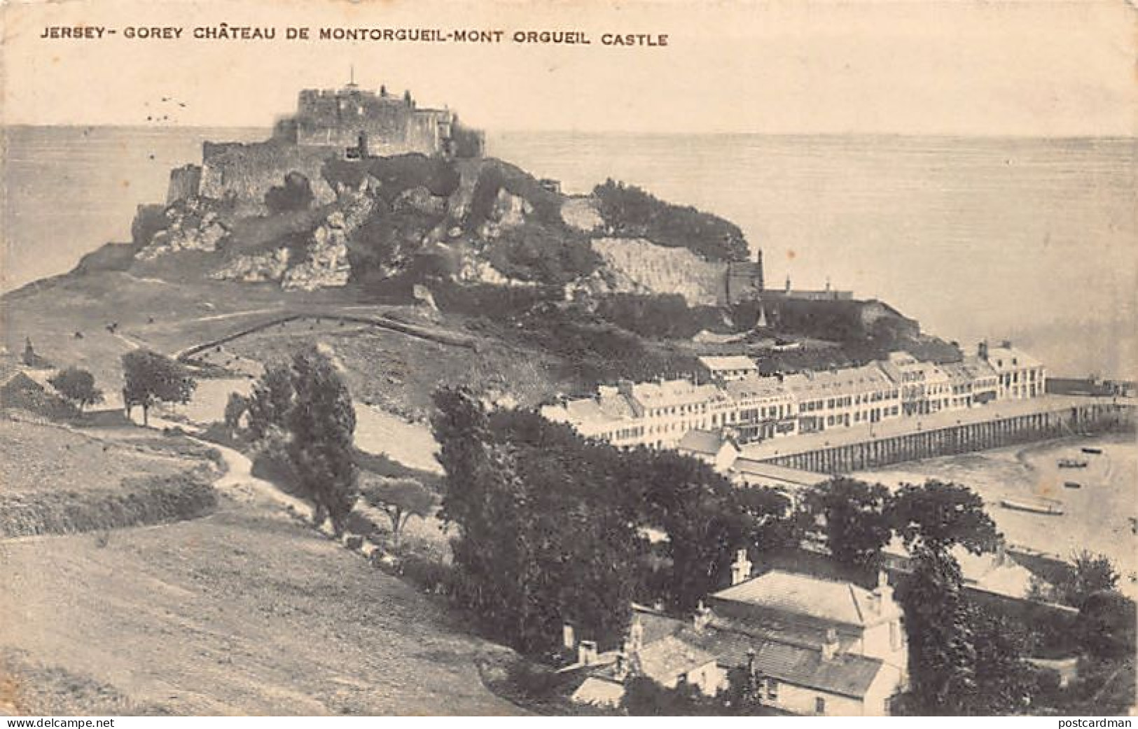 Jersey - GOREY - Mont Orgueil Castle - Publ. M. Barnett  - Autres & Non Classés
