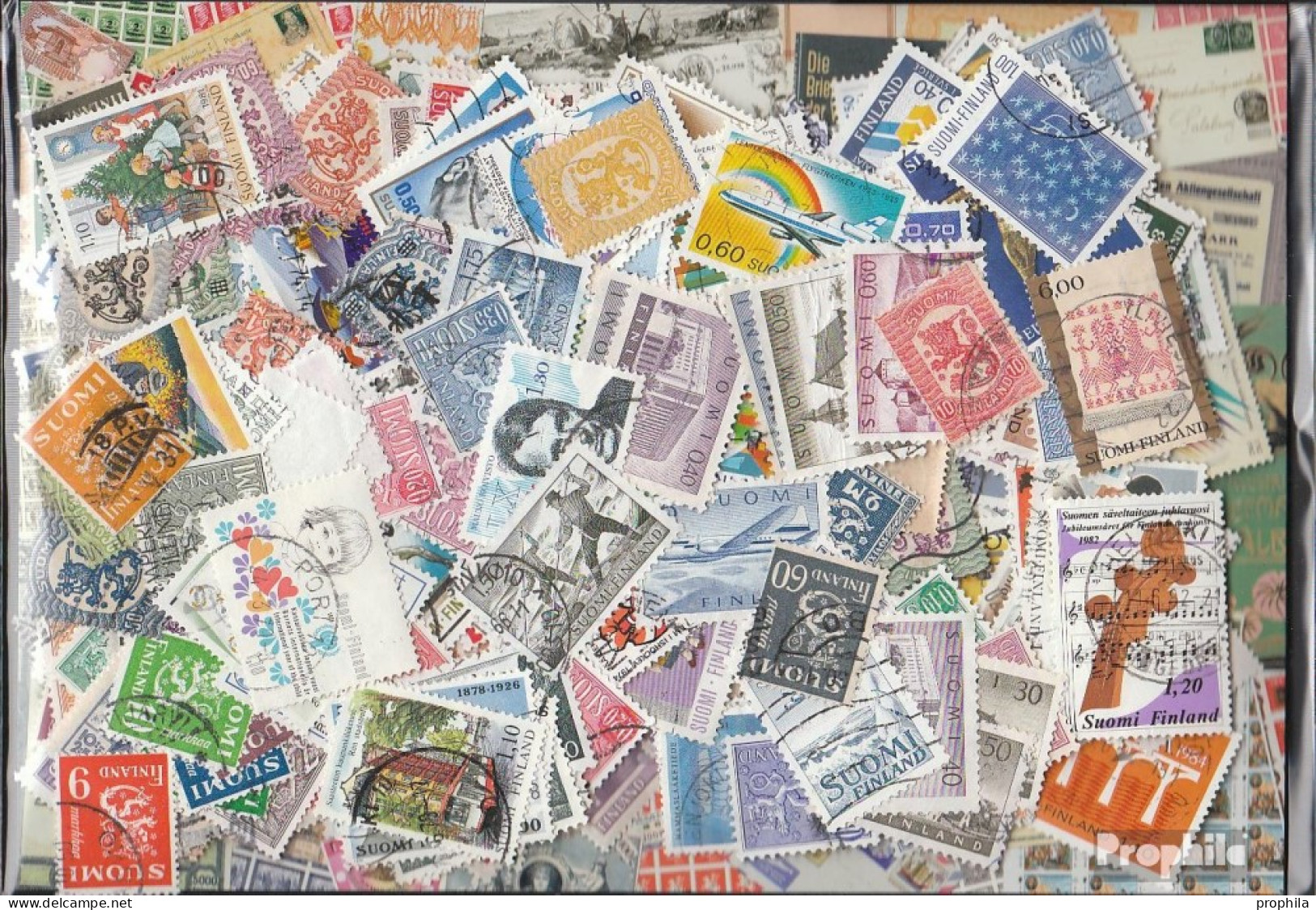 Finnland Briefmarken-400 Verschiedene Marken - Verzamelingen