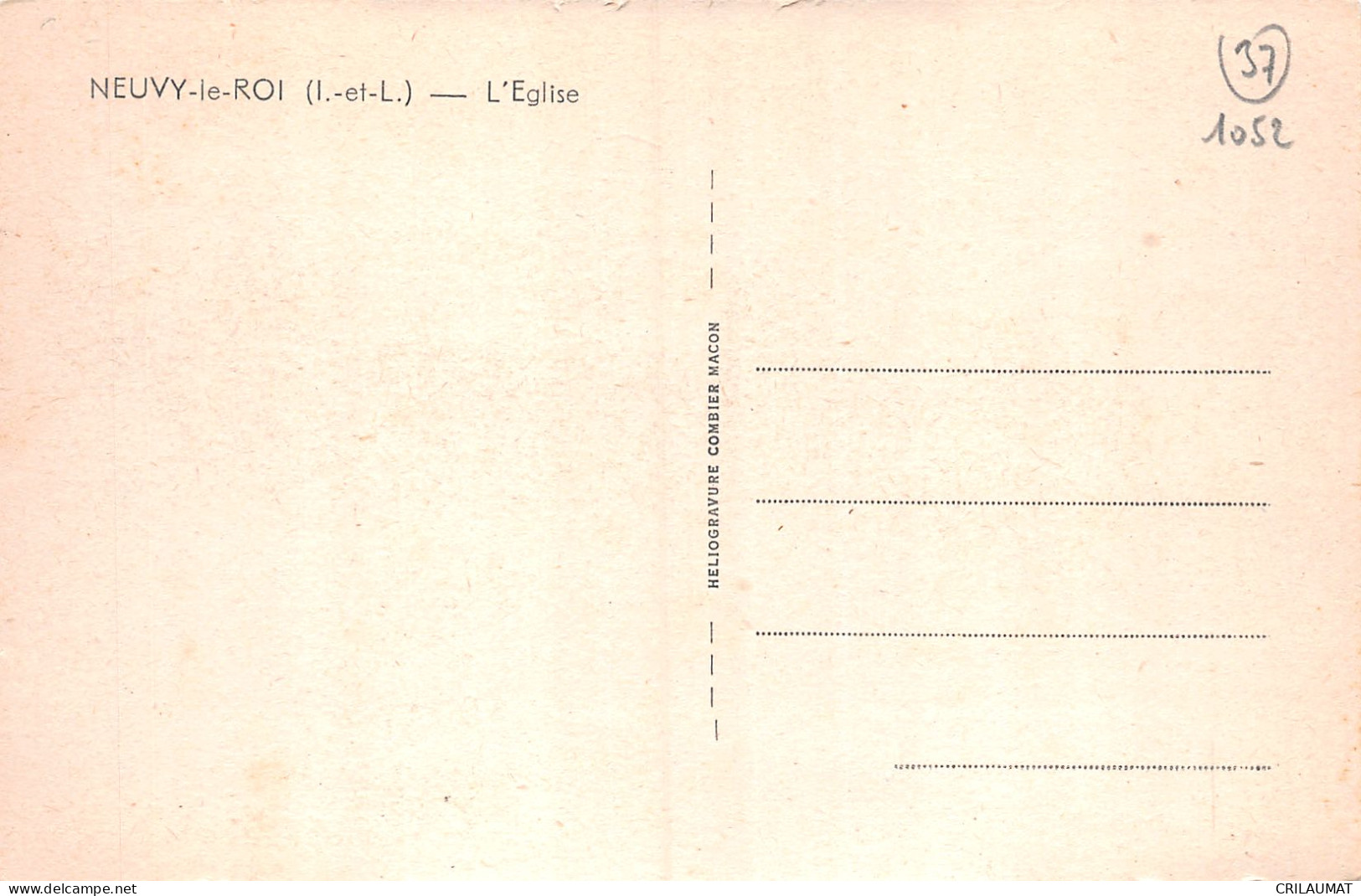 37-NEUVY LE ROI-N°T5103-C/0201 - Neuvy-le-Roi