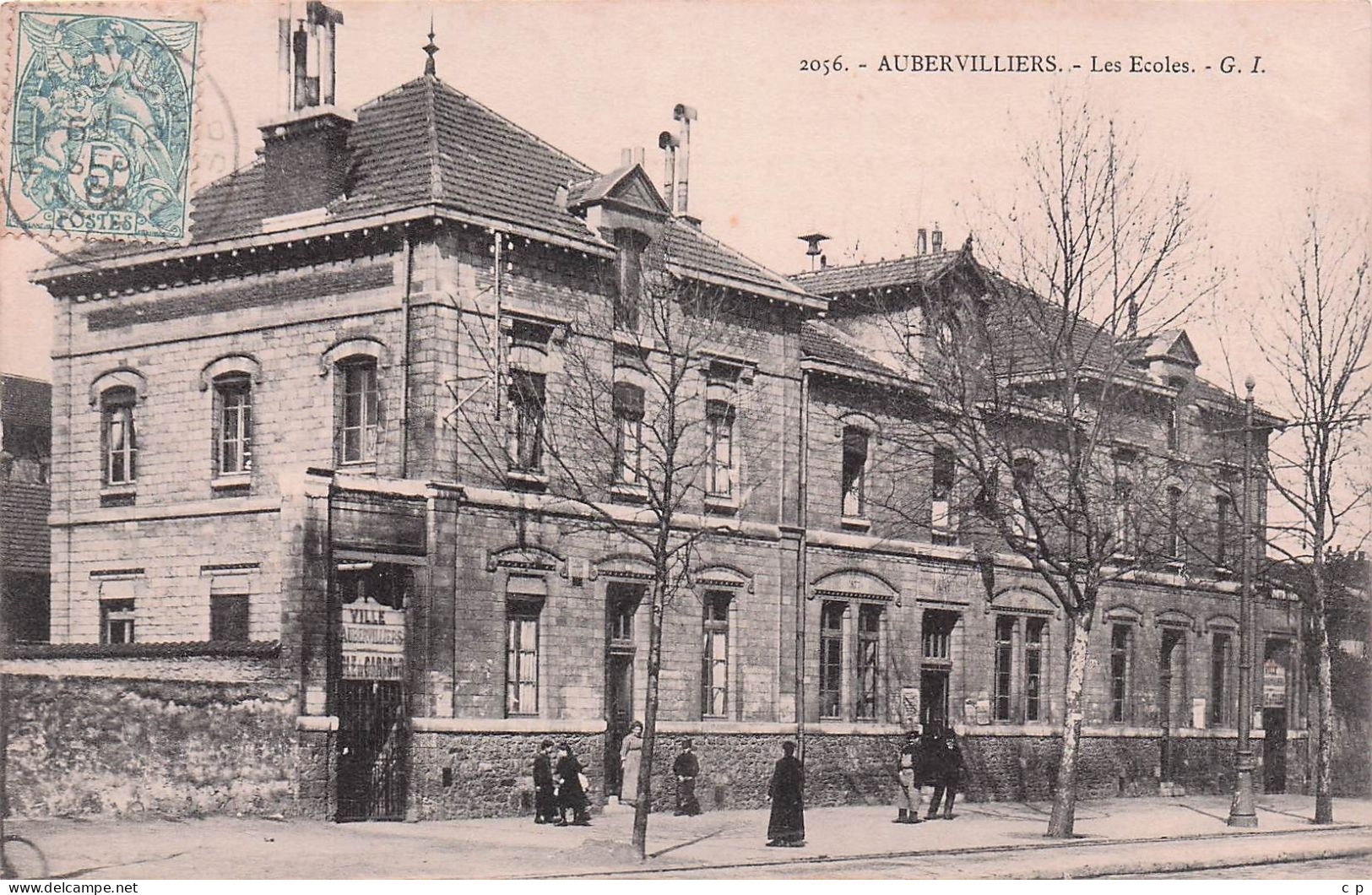 Aubervilliers -  Les Ecoles -   CPA °J - Aubervilliers