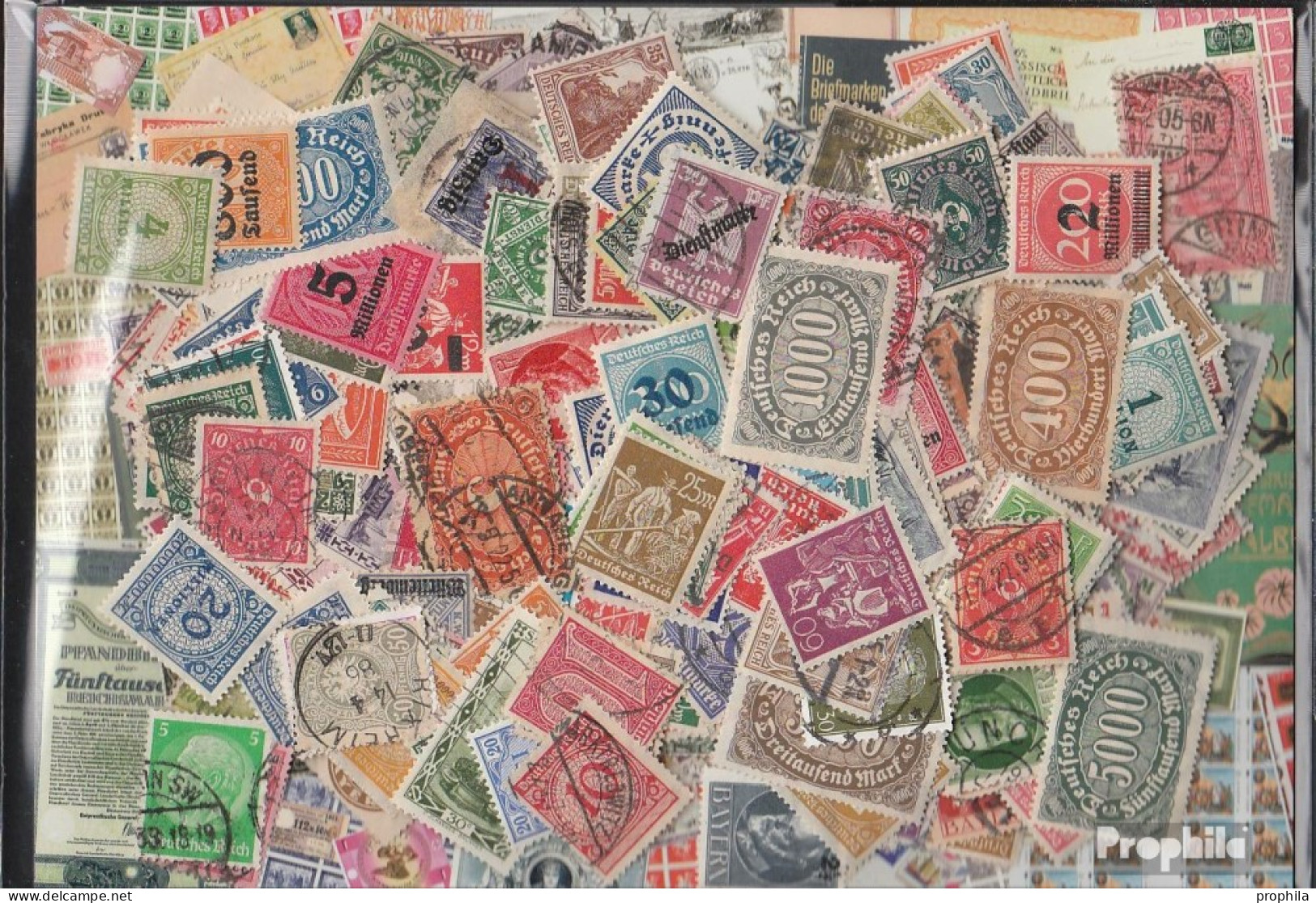 Deutsches Reich Briefmarken-400 Verschiedene Marken - Sammlungen