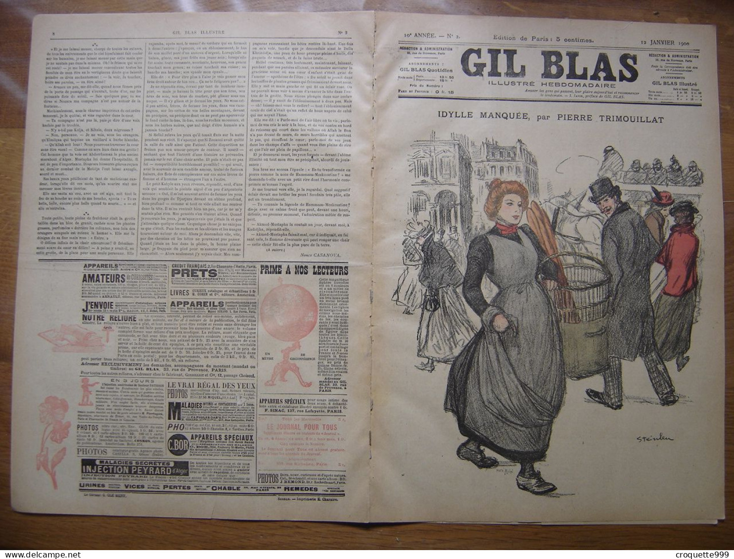 1900 GIL BLAS 2 Steinlen Alb Jarach Balluriau - Autres & Non Classés