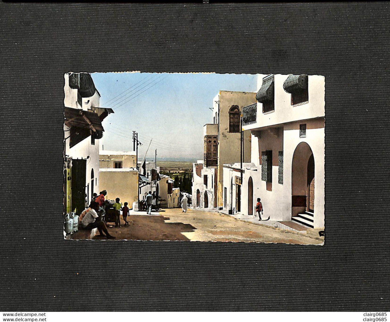 TUNISIE - SIDI BOU SAID - Rue Principale - 1962 - Tunisie