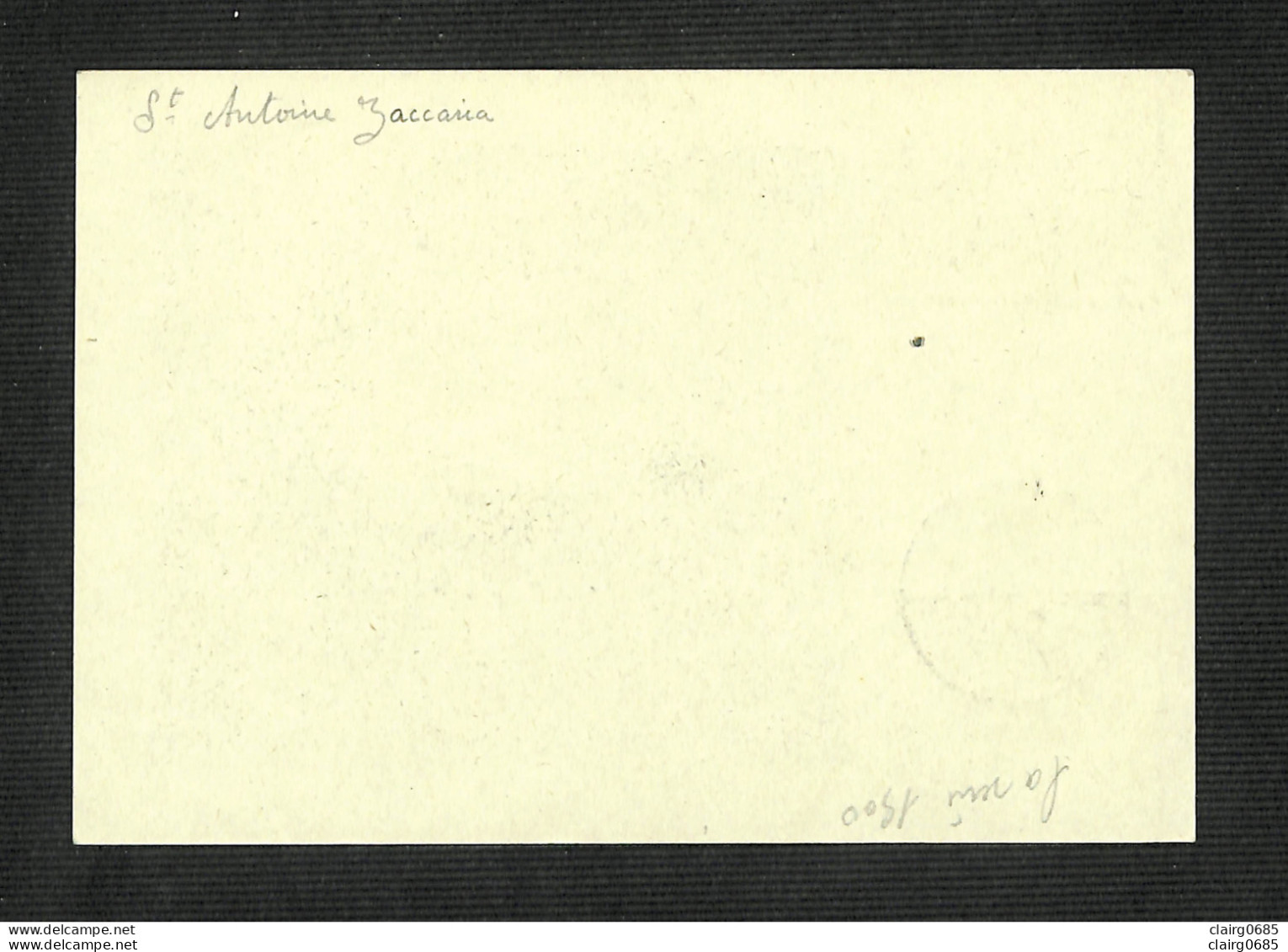 VATICAN - POSTE VATICANE - Carte MAXIMUM 1950 - SAINT ANTOINE MARIE ZACCARIA - Maximum Cards