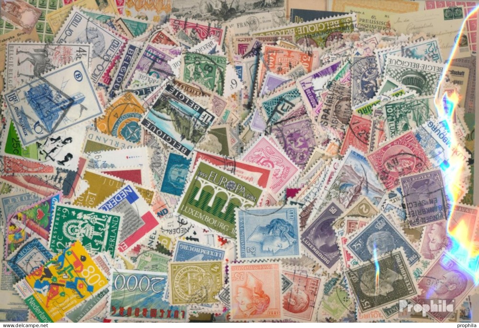 Westeuropa Briefmarken-1.000 Verschiedene Marken - Autres - Europe
