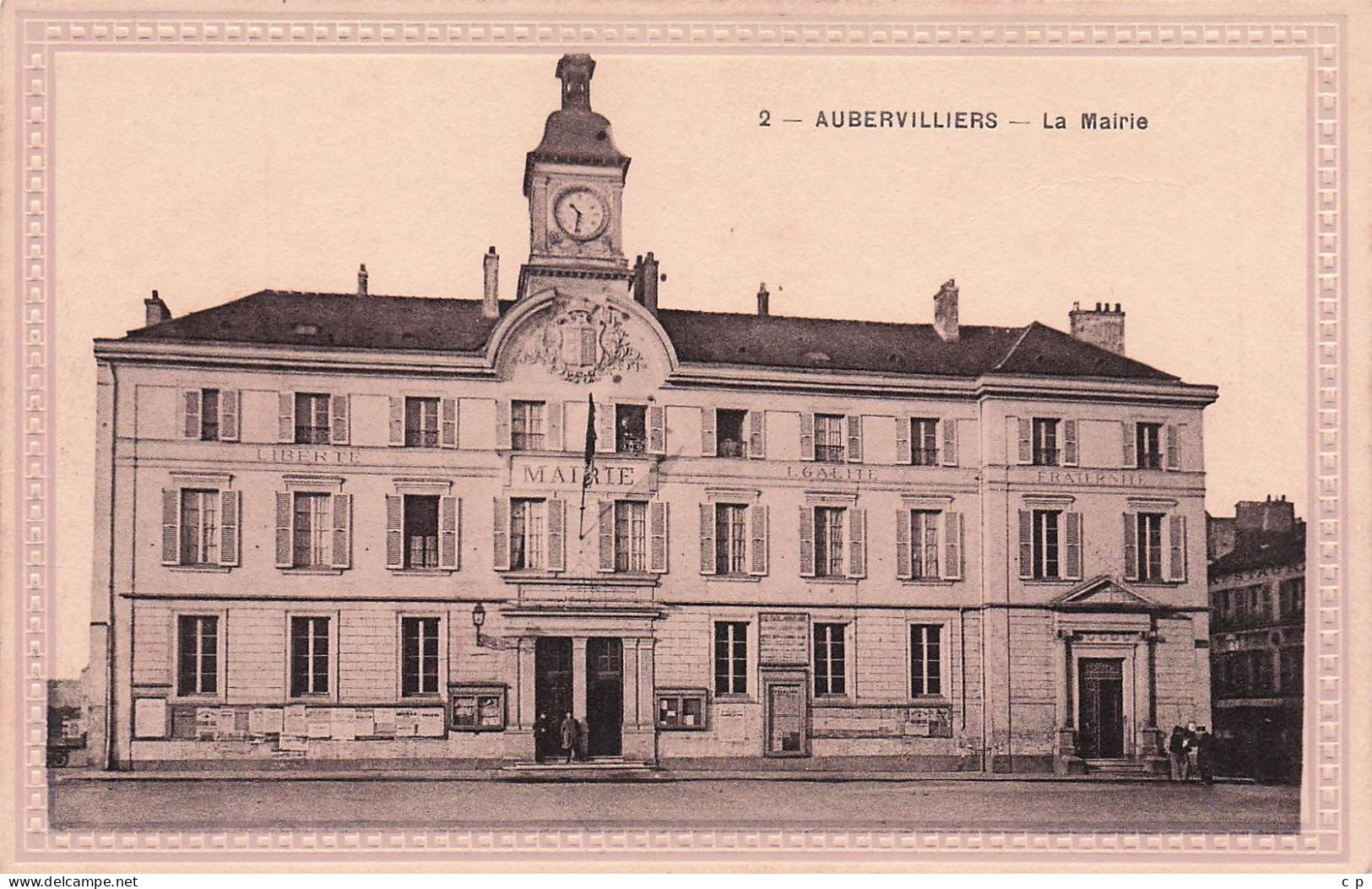 Aubervilliers -  La Mairie -   CPA °J - Aubervilliers