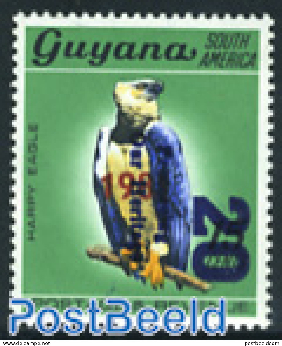 Guyana 1984 Stamp Out Of Set, Mint NH, Nature - Birds - Birds Of Prey - Guyane (1966-...)