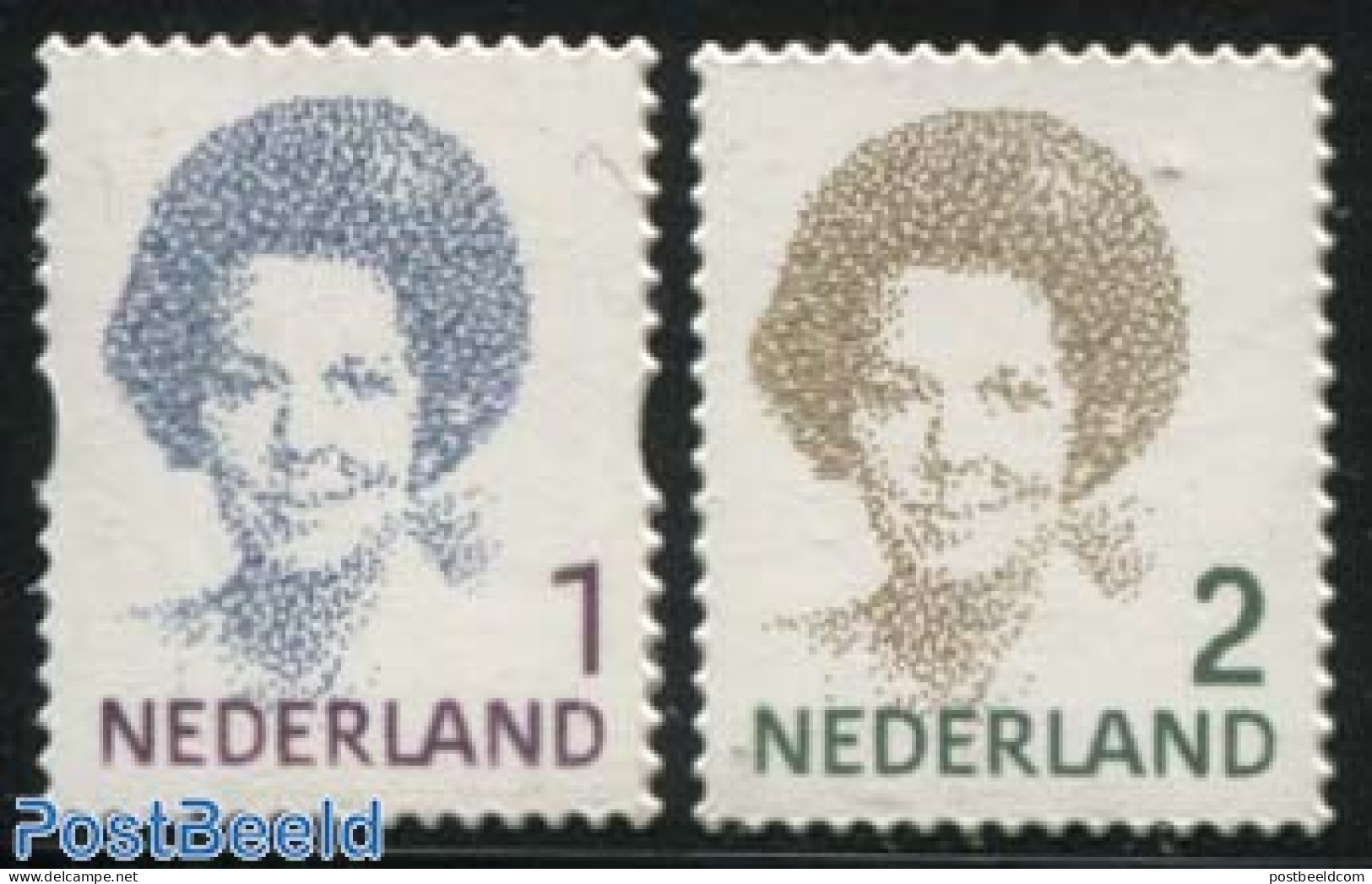 Netherlands 2010 Definitives, Beatrix 2v, Mint NH - Unused Stamps