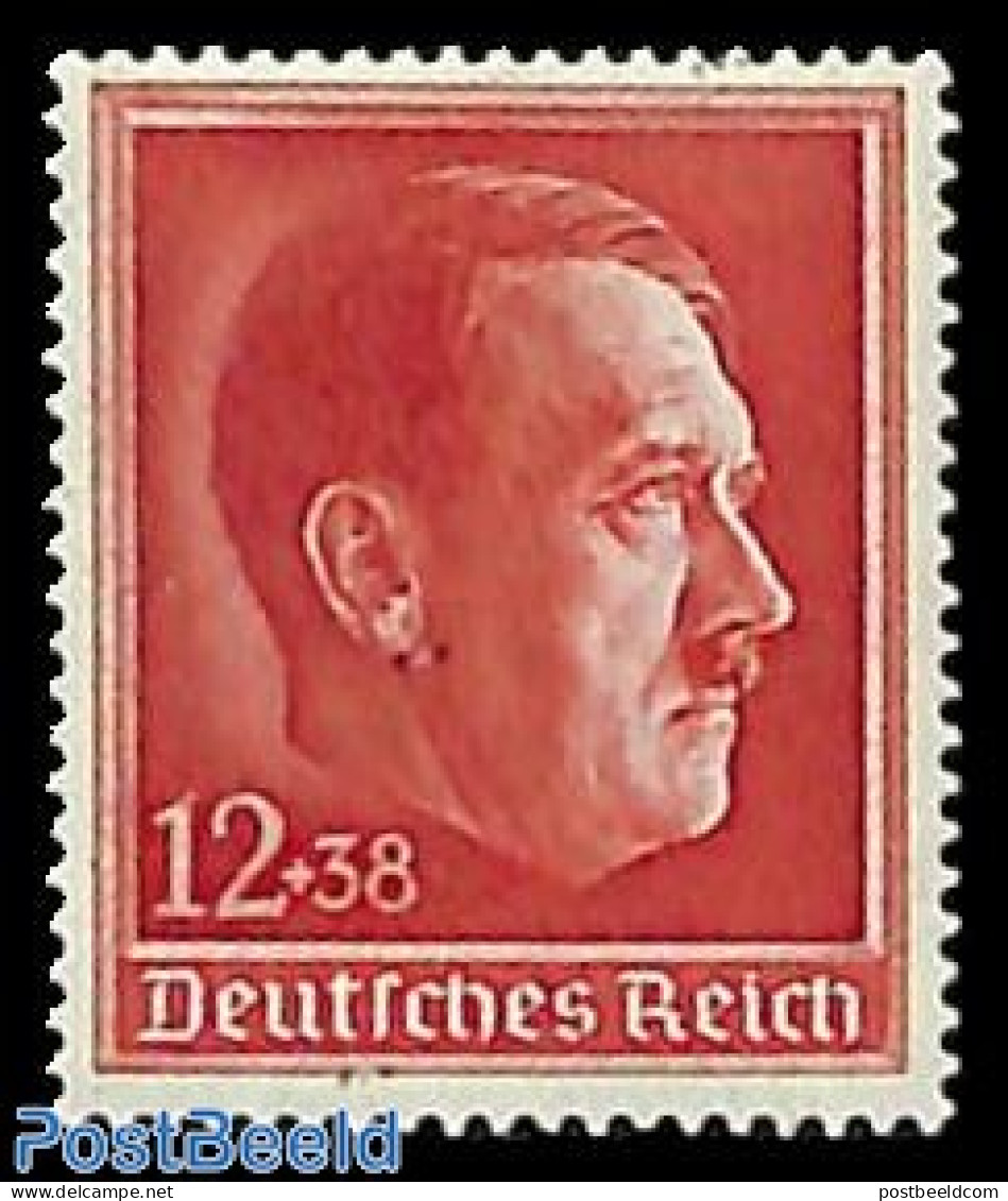 Germany, Empire 1938 Hitler Birthday 1v, Mint NH, History - Politicians - Neufs
