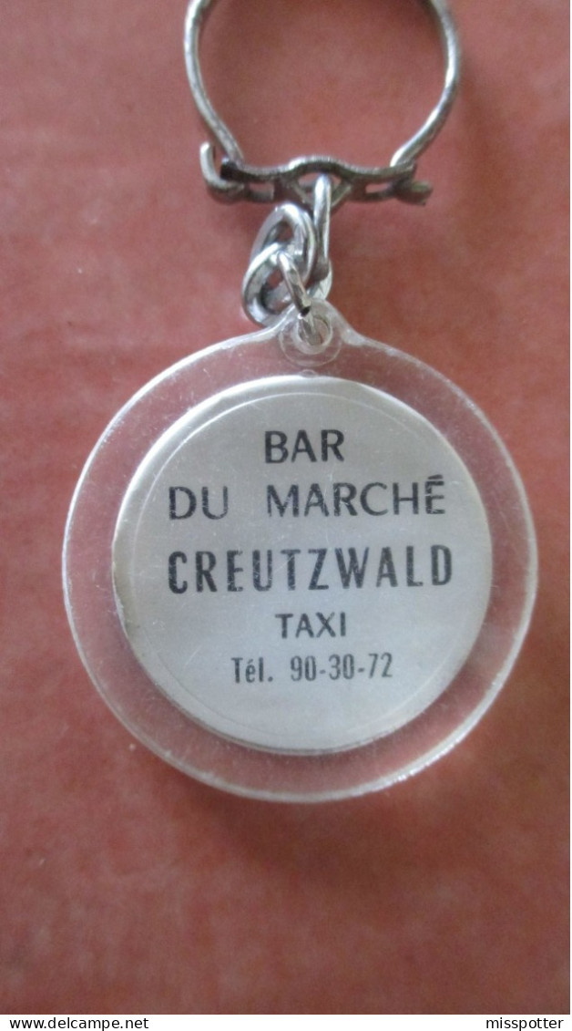 Porte Clé Vintage Bar Du Marché Creutzwald - Llaveros