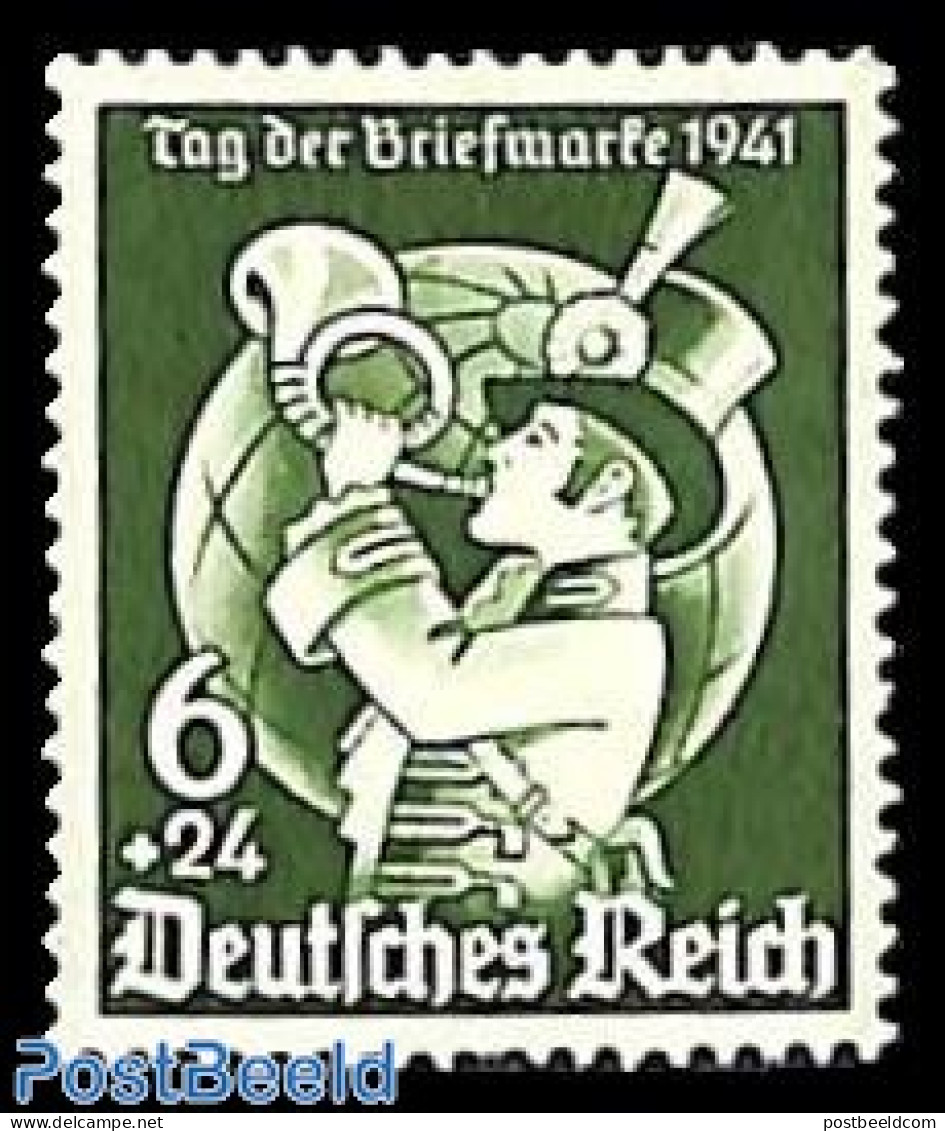 Germany, Empire 1941 Stamp Day 1v, Mint NH, Stamp Day - Nuovi