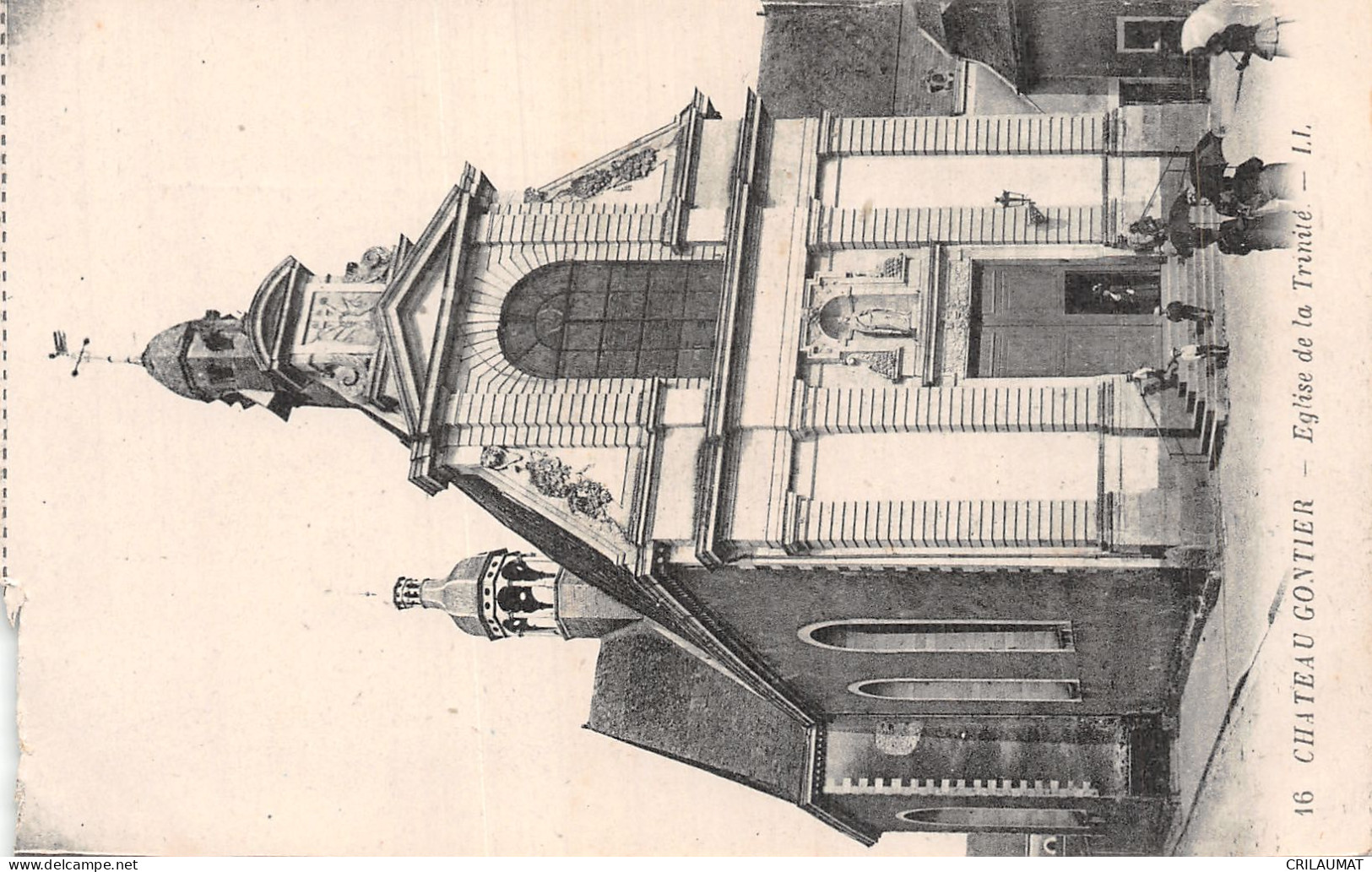 53-CHATEAU GONTIER-N°T5105-C/0083 - Chateau Gontier