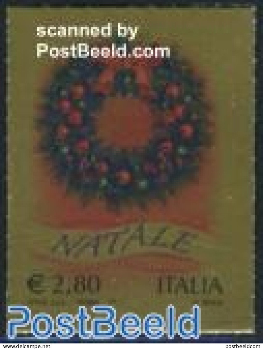 Italy 2008 Christmas 1v S-a, Mint NH, Religion - Christmas - Altri & Non Classificati