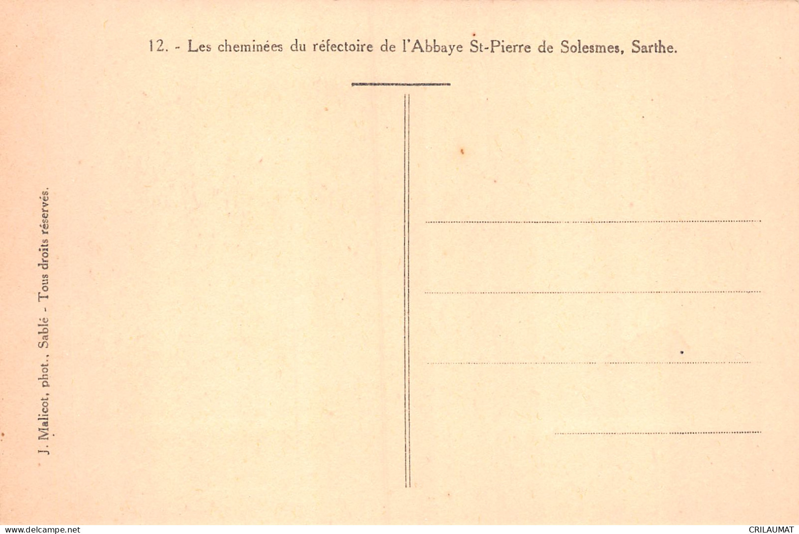 72-SOLESMES-N°T5106-A/0137 - Solesmes