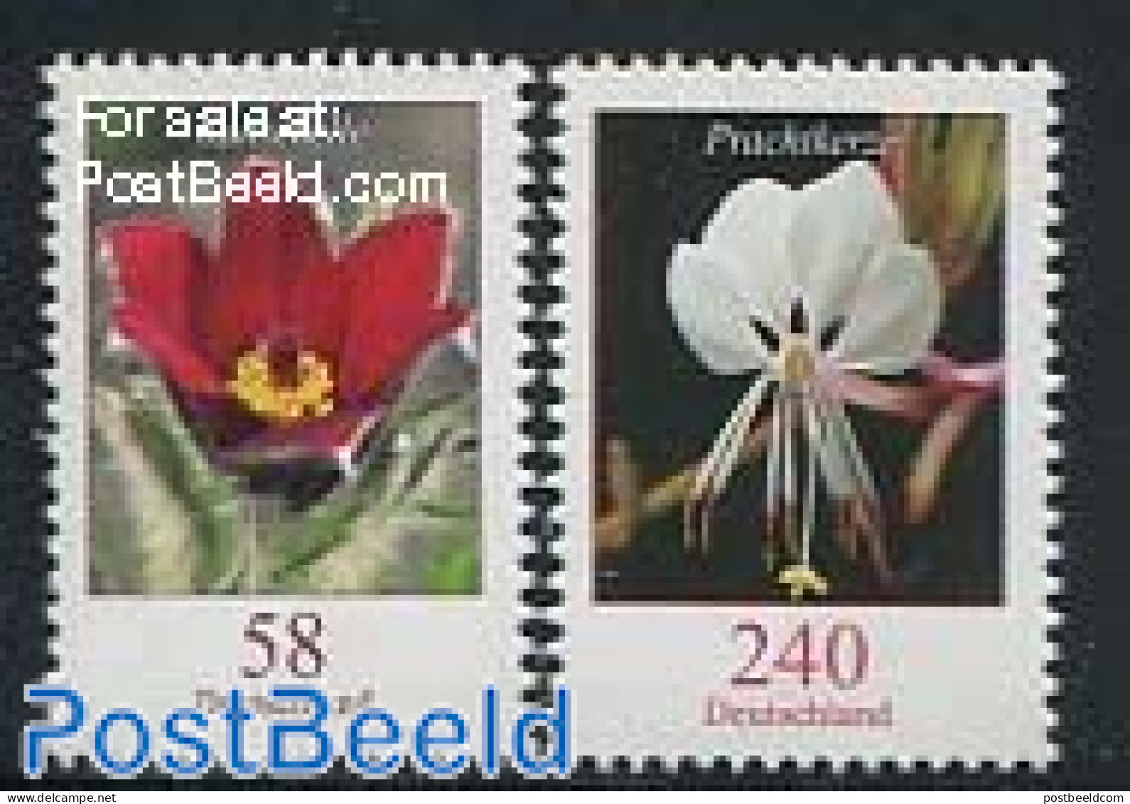 Germany, Federal Republic 2012 Definitives, Flowers 2v, Mint NH, Nature - Flowers & Plants - Nuovi