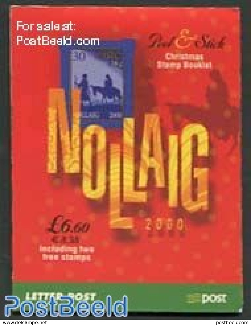 Ireland 2000 Christmas Booklet, Mint NH, Religion - Christmas - Stamp Booklets - Unused Stamps