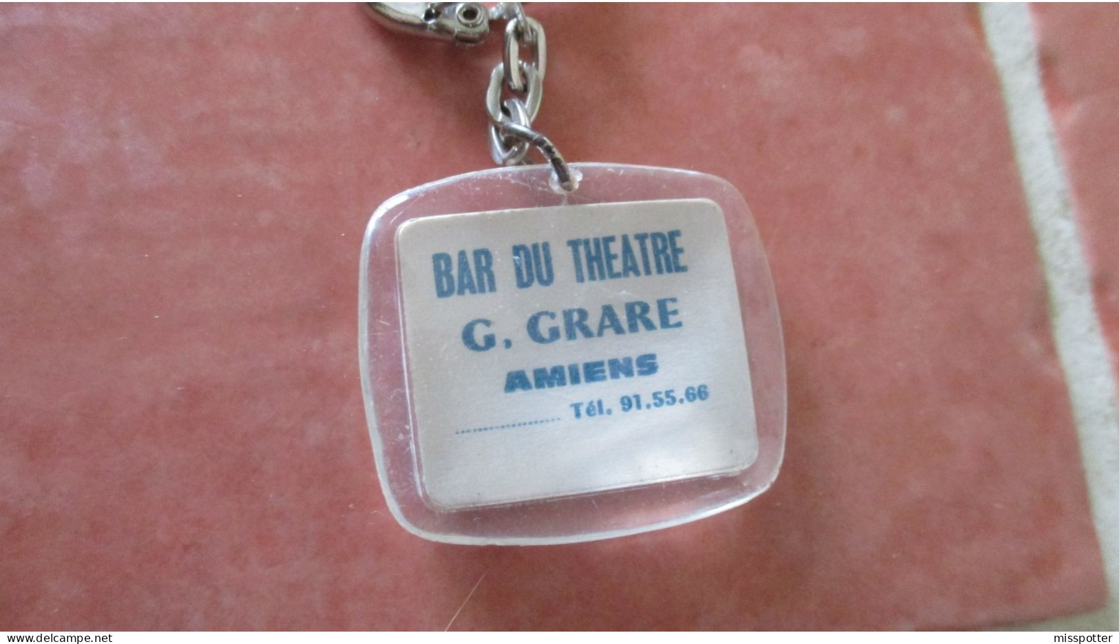 Porte Clé Vintage Bar Du Théâtre Amiens - Schlüsselanhänger
