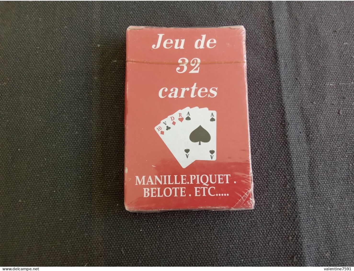 Jeu 32 Cartes Neuf Sous Blister   4 Euros - Playing Cards (classic)