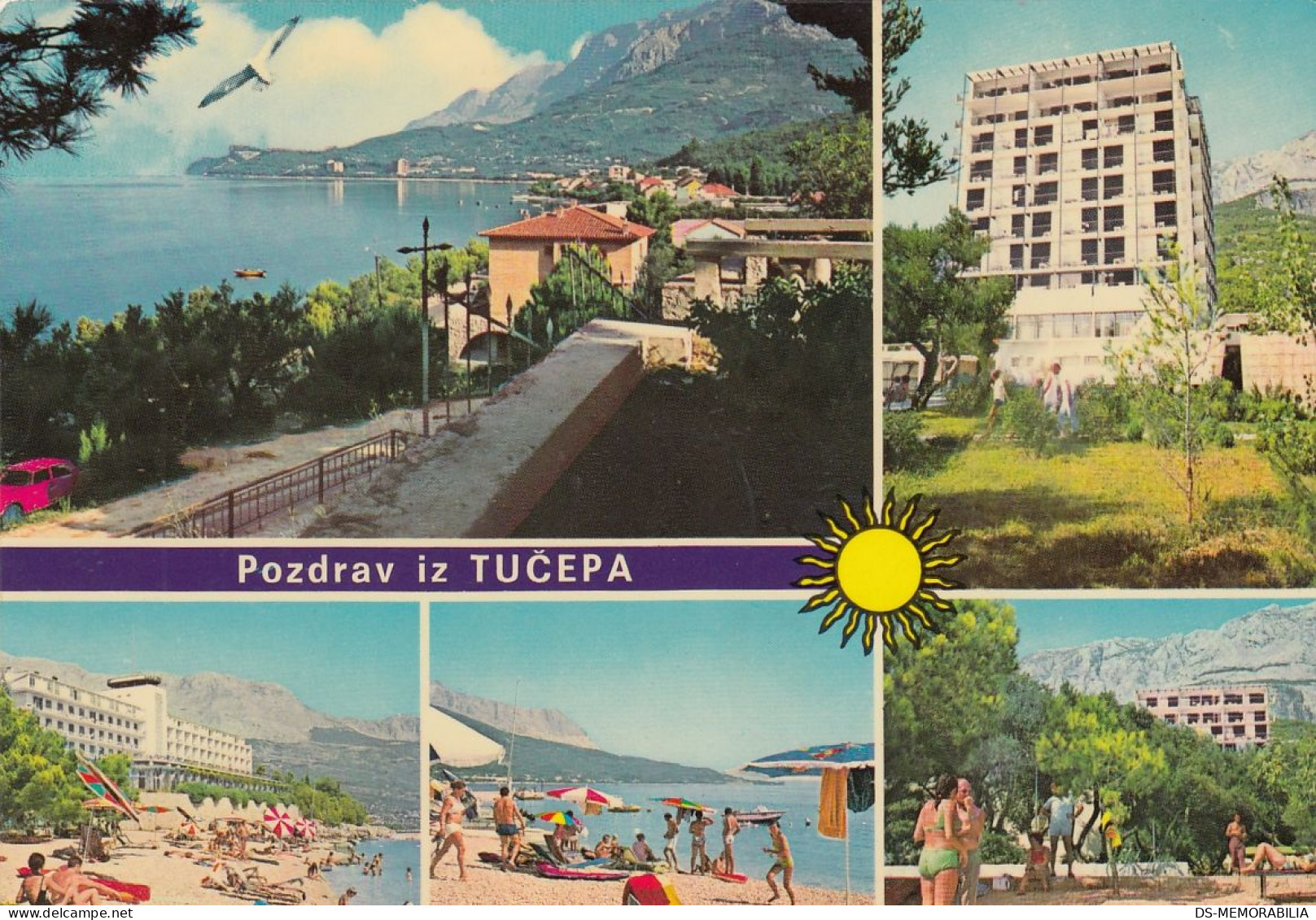 Makarska Tučepi 1977 - Croatie
