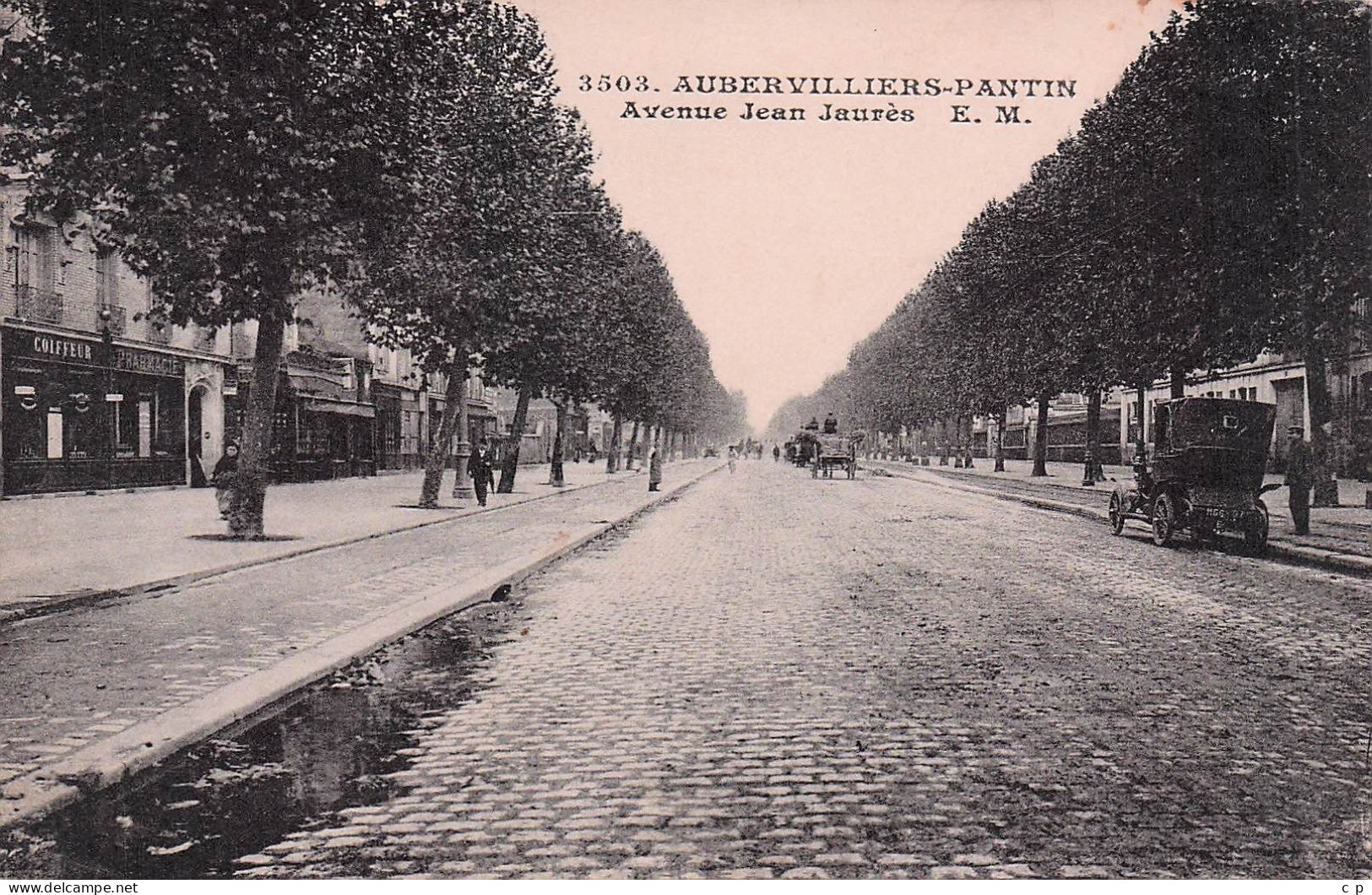Aubervilliers - Pantin - Avenue Jean Jaures  -   CPA °J - Aubervilliers