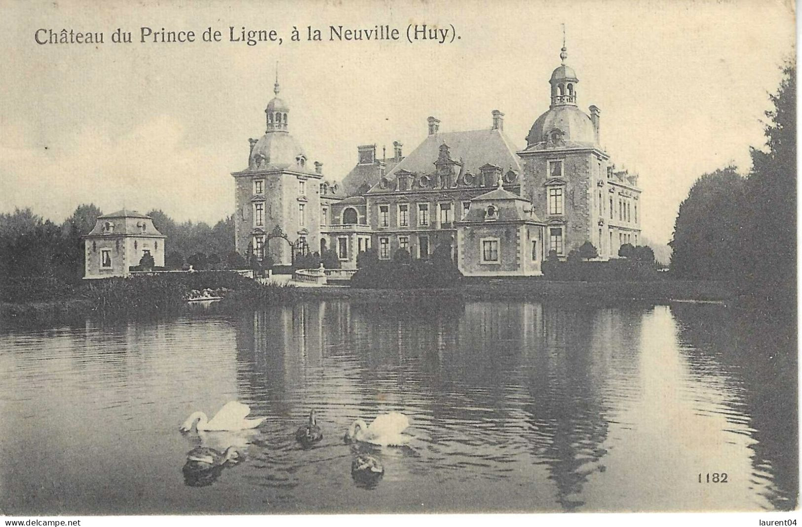 HUY.  CHATEAU DU PRINCE DE LIGNE, A LA NEUVILLE. - Huy